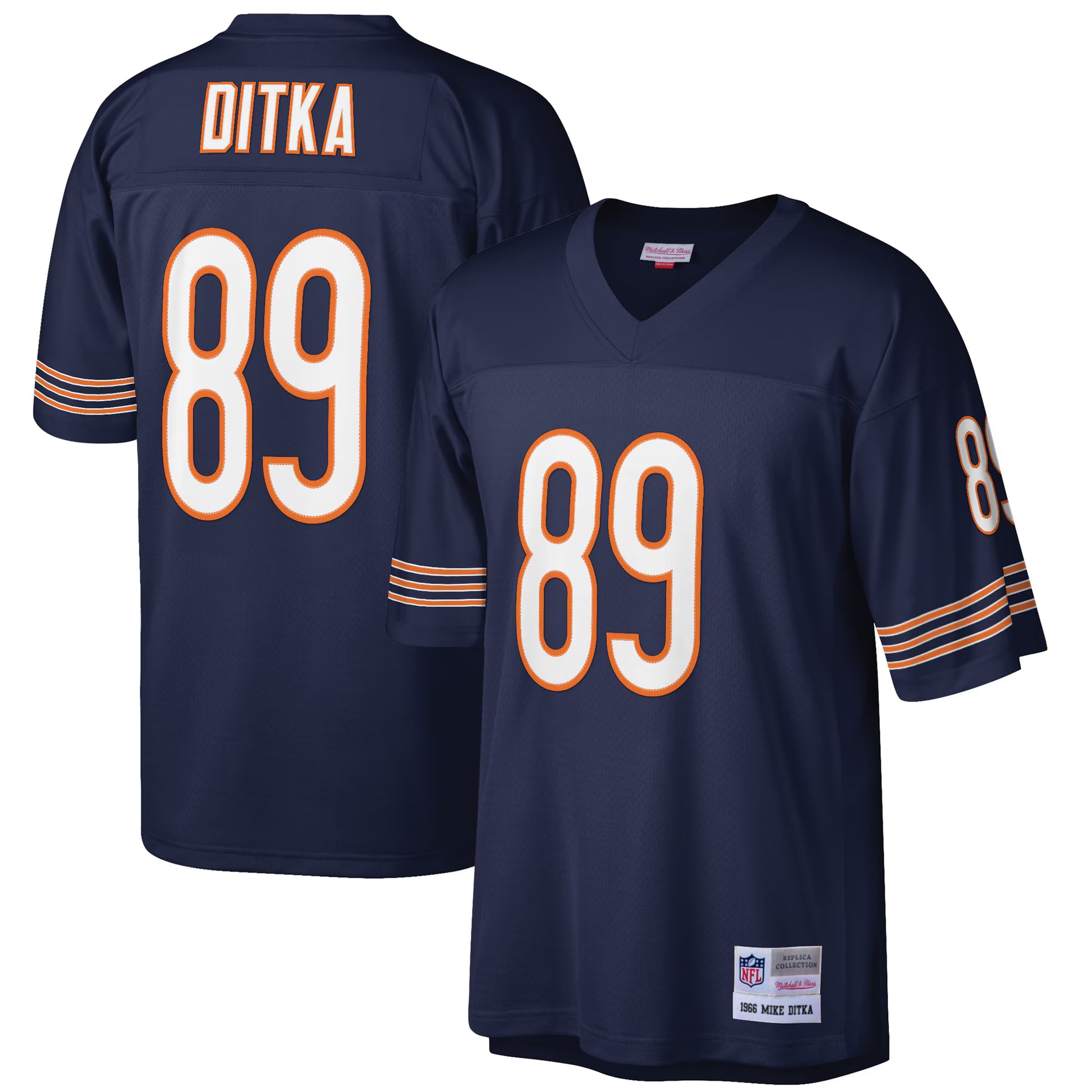 Mike Ditka Chicago Bears Mitchell &amp; Ness Retired Player Legacy Replica Jersey - Navy
