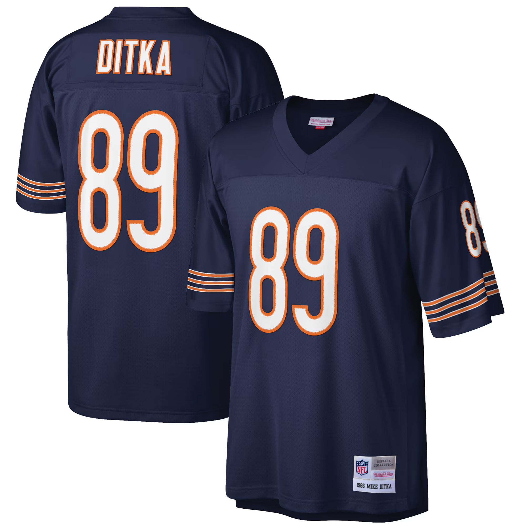 Mike Ditka Chicago Bears Mitchell &amp; Ness Retired Player Legacy Replica Jersey - Navy