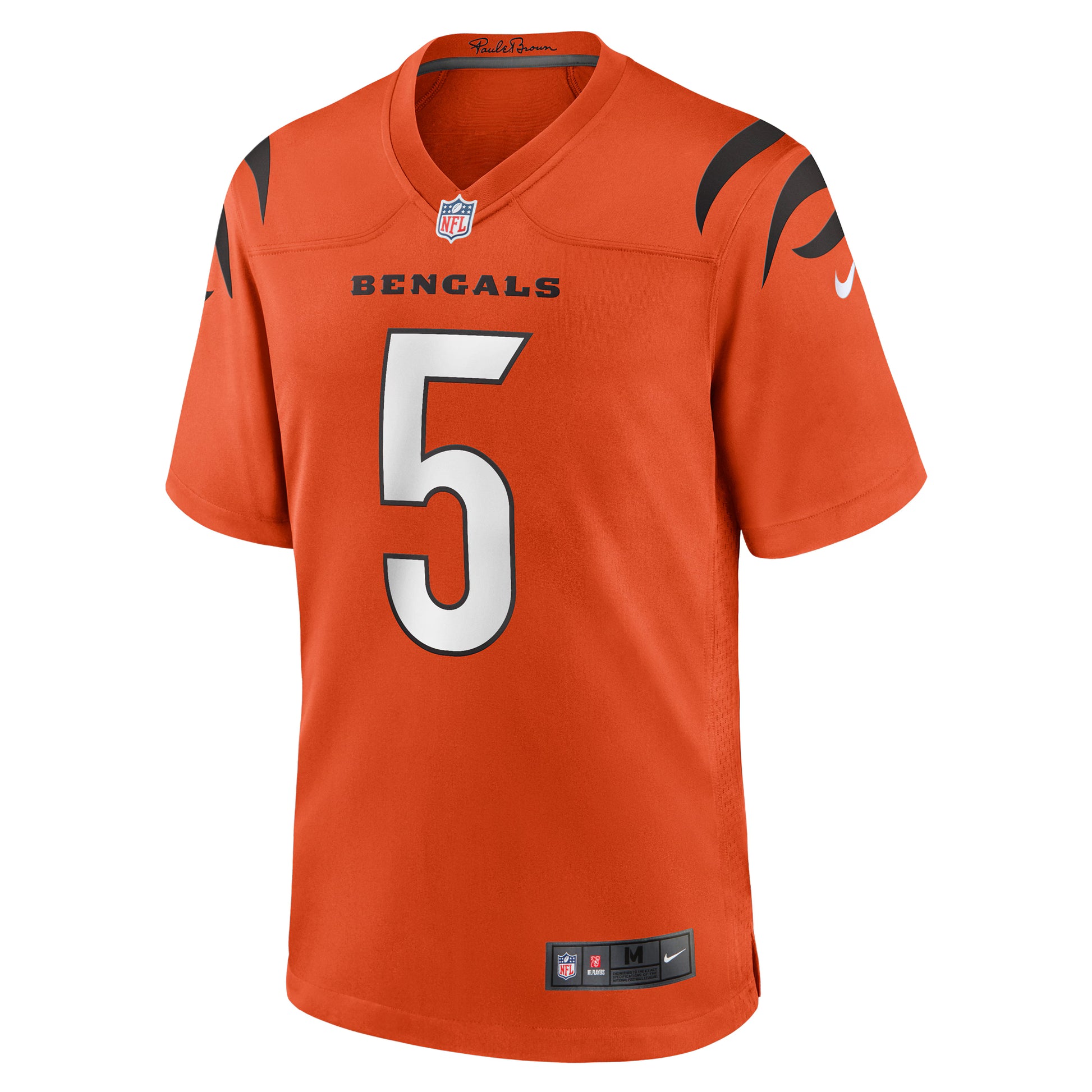 Tee Higgins Cincinnati Bengals Nike Alternate Game Jersey - Orange