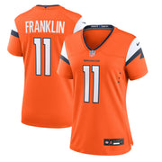 Troy Franklin Denver Broncos Nike Women's Team Game Jersey -  Orange