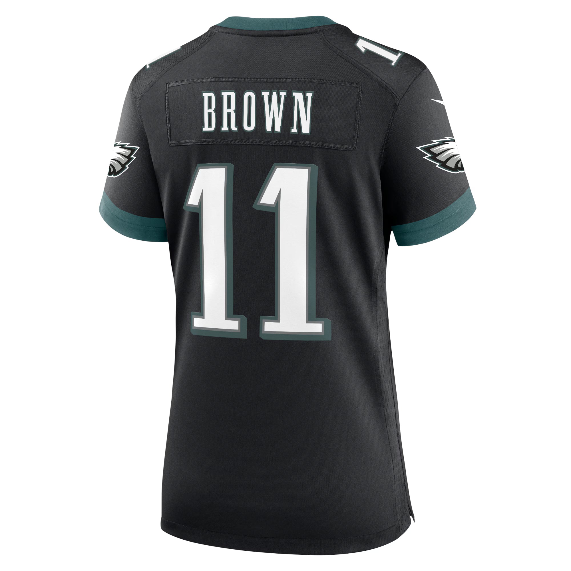 A.J. Brown Philadelphia Eagles Nike Women's Alternate Game Jersey - Black