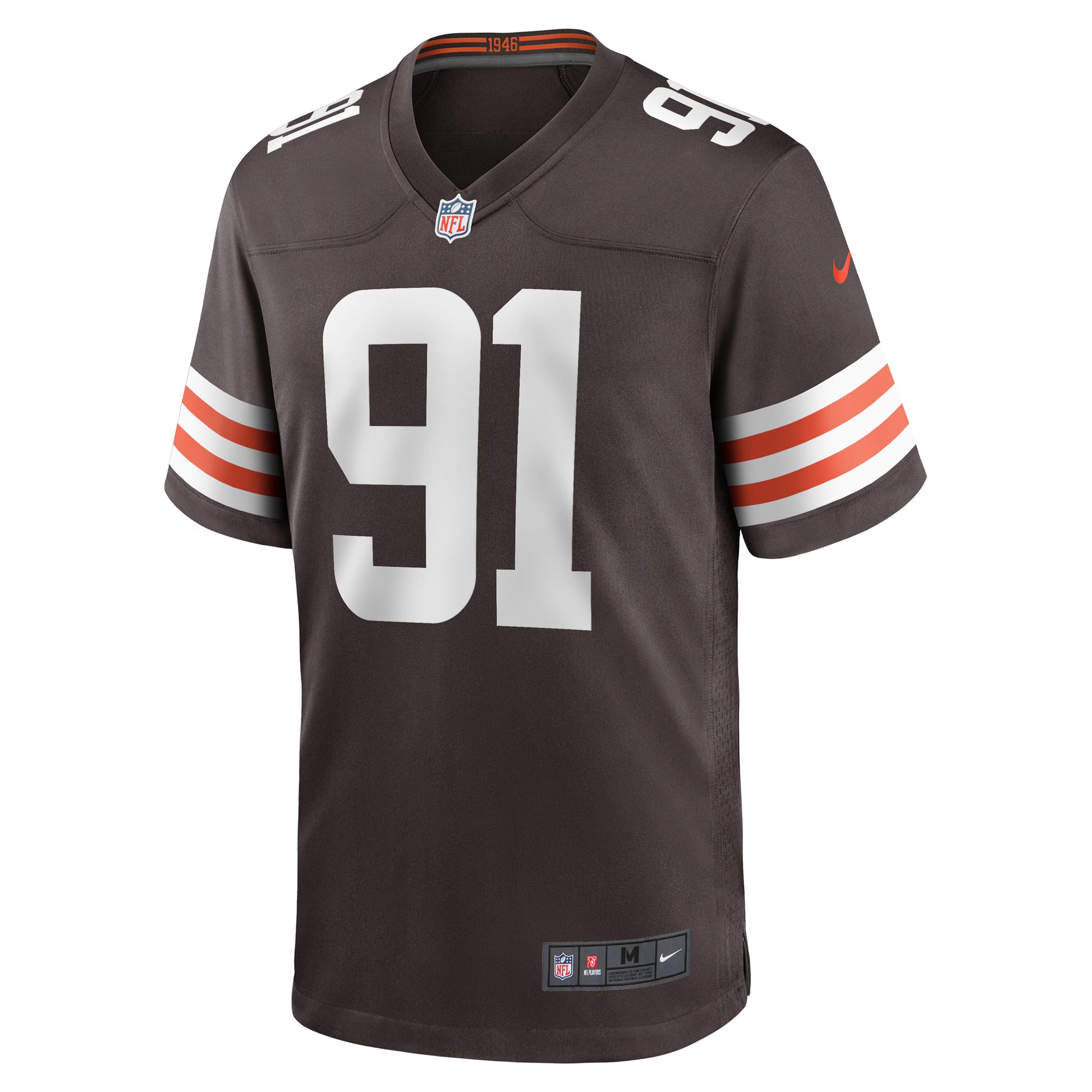Alex Wright Cleveland Browns Nike Team Game Jersey -  Brown