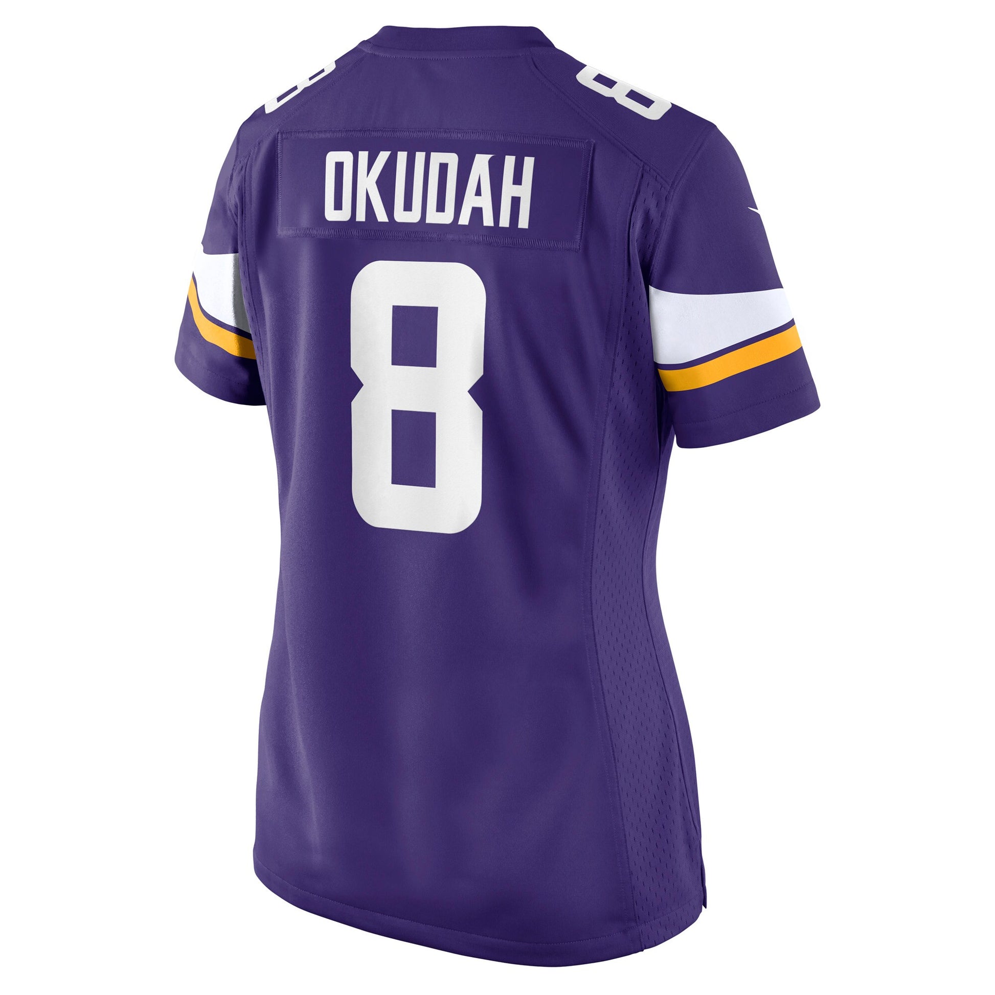Jeff Okudah Minnesota Vikings Nike Women's Team Game Jersey -  Purple