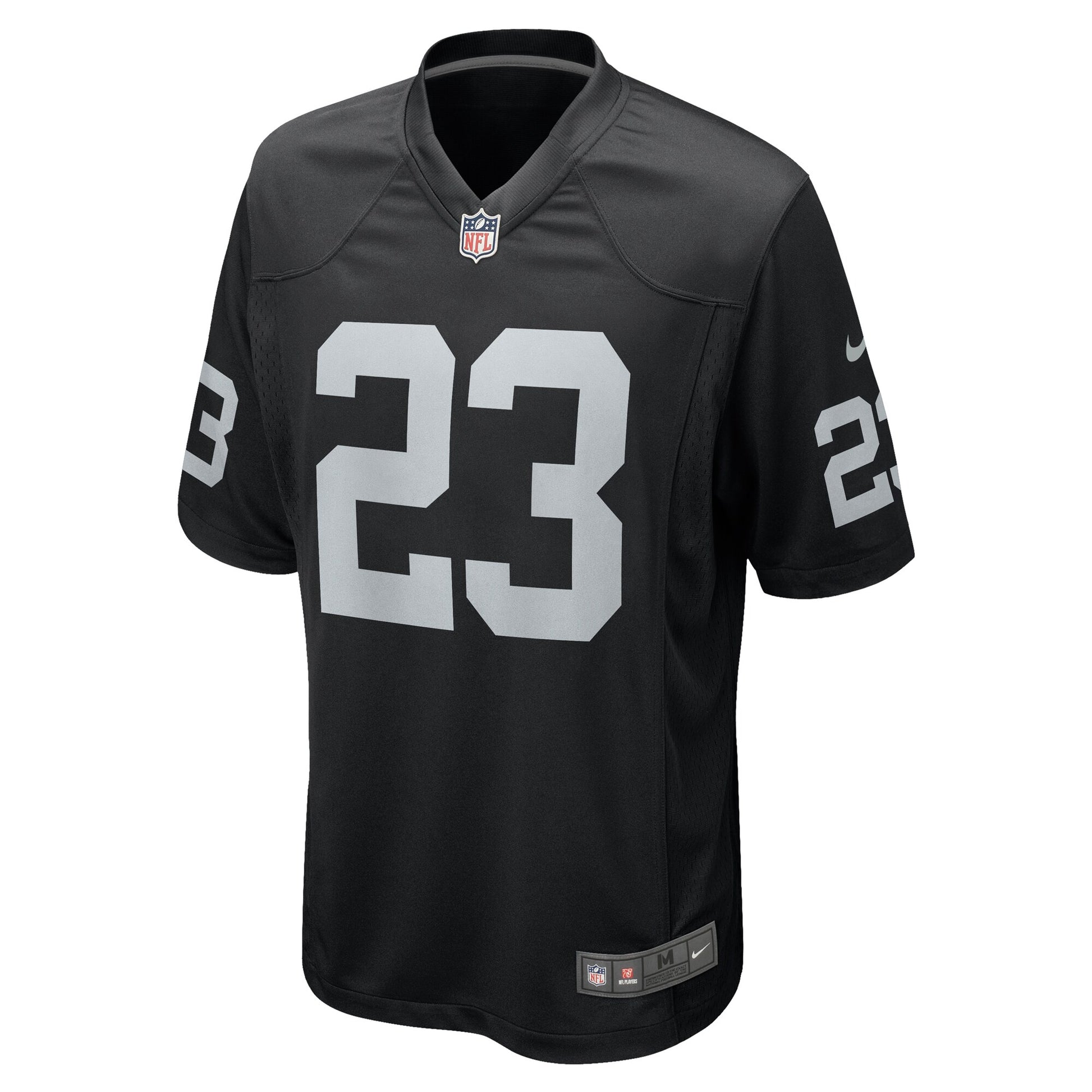David Long Jr. Las Vegas Raiders Nike Team Game Jersey -  Black