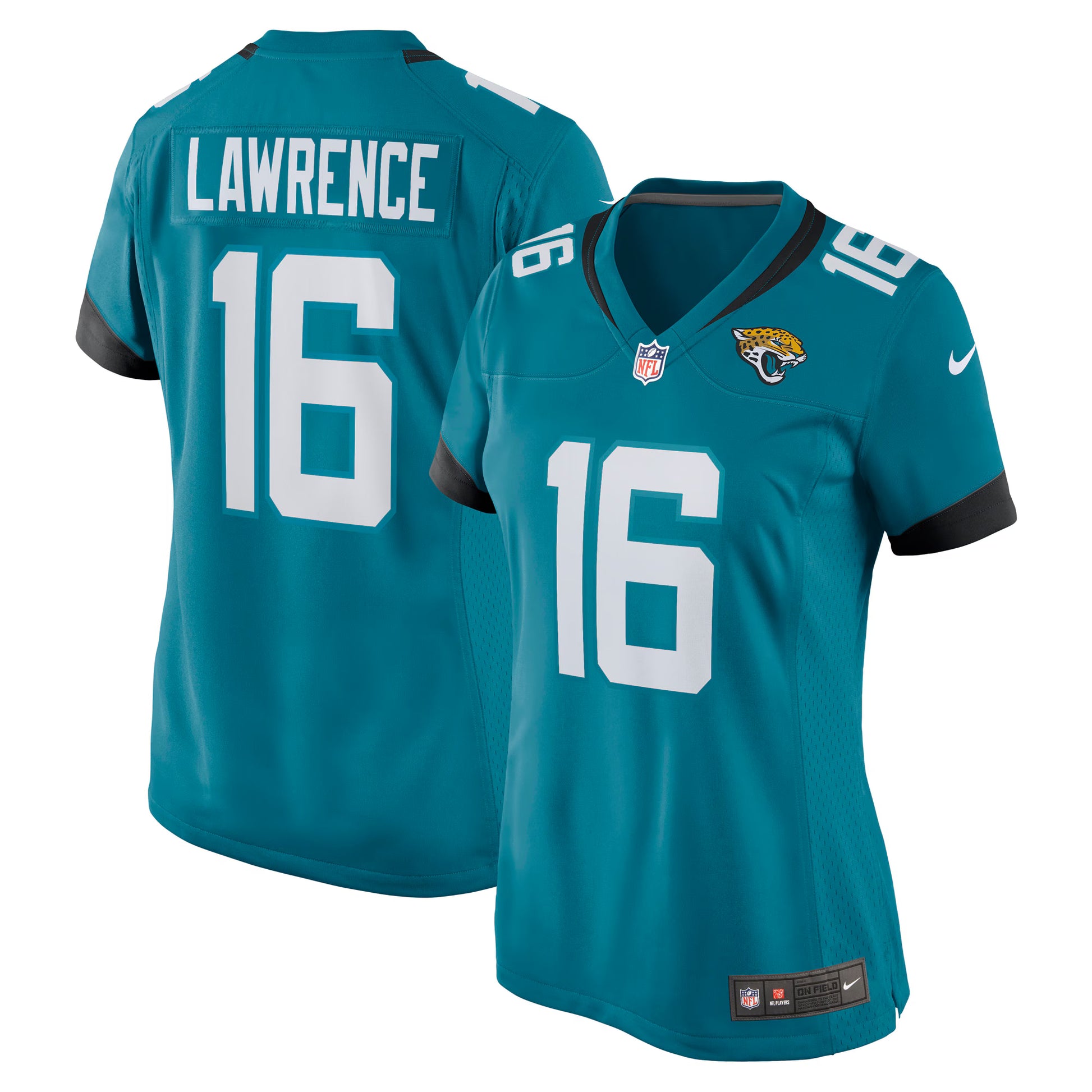 Trevor Lawrence Jacksonville Jaguars Nike Women's Game Jersey - Teal