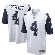 Dak Prescott Dallas Cowboys Nike Alternate Game Team Jersey - White