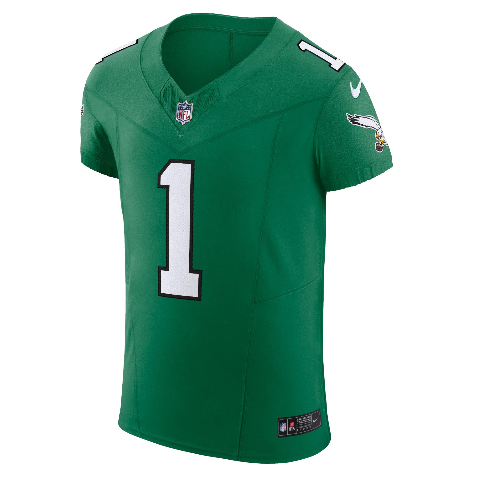 Jalen Hurts Philadelphia Eagles Nike 2nd Alternate Vapor F.U.S.E. Elite Jersey - Kelly Green