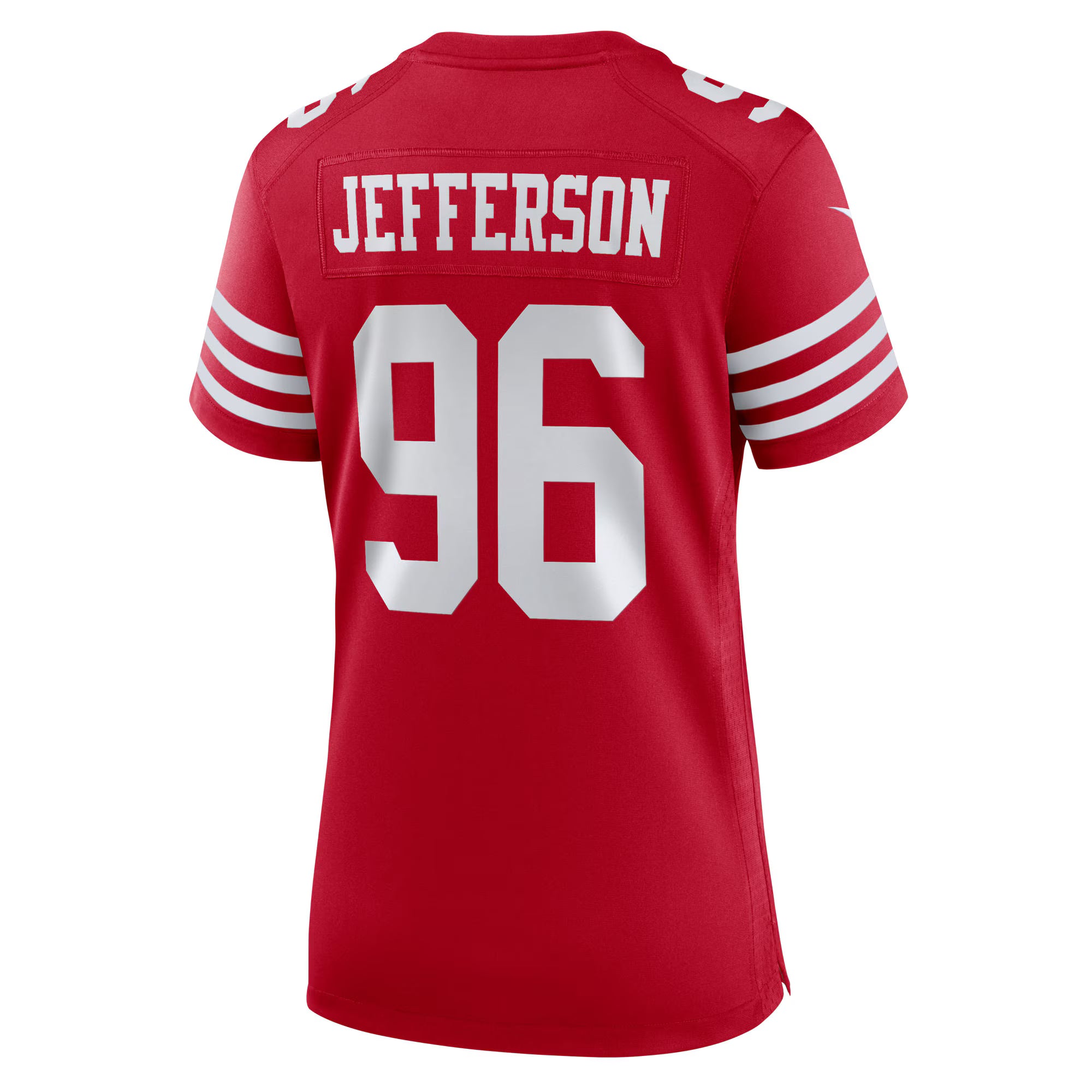 Jordan Jefferson San Francisco 49ers Nike Women's Team Game Jersey -  Scarlet