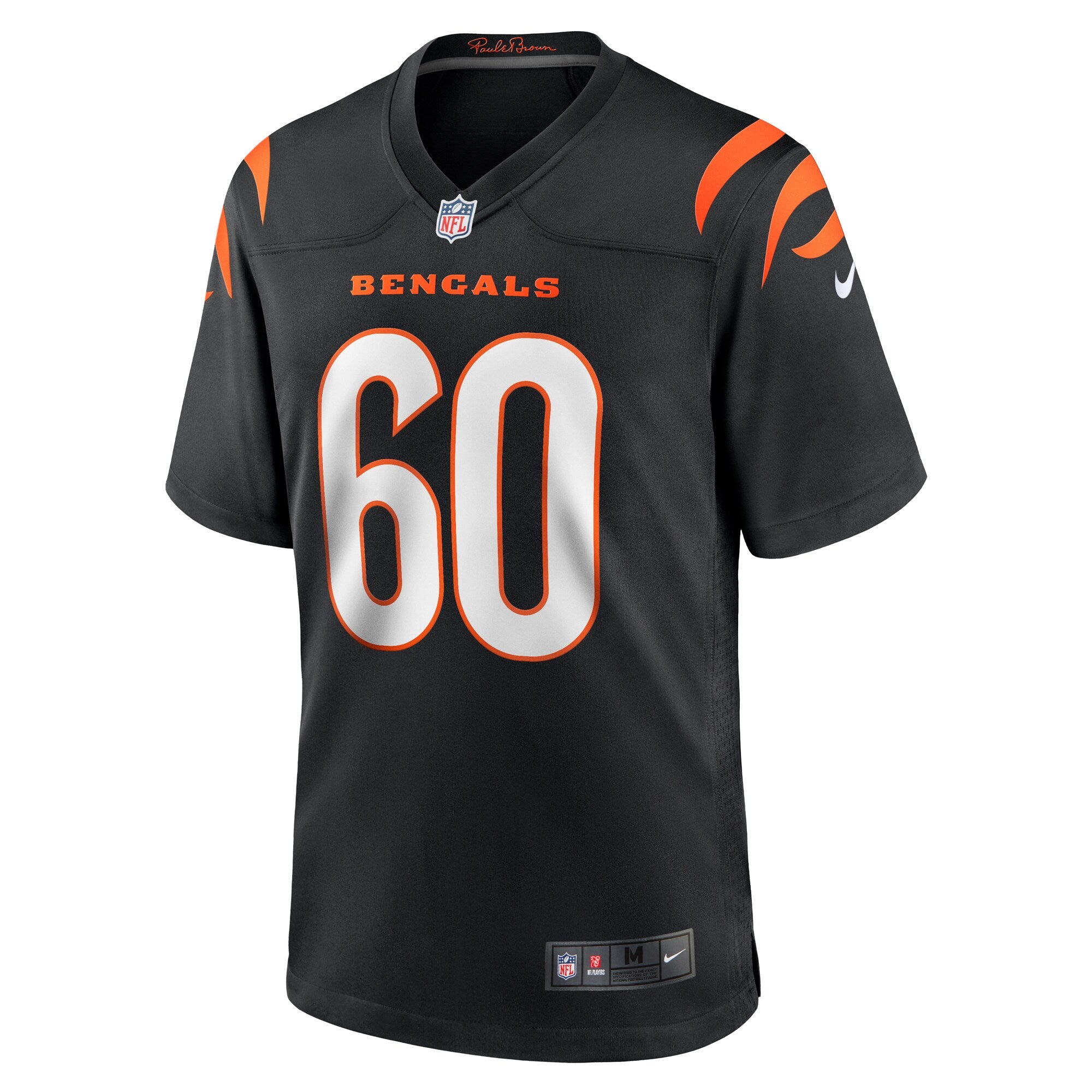 Jaxson Kirkland Cincinnati Bengals Nike Team Game Jersey -  Black