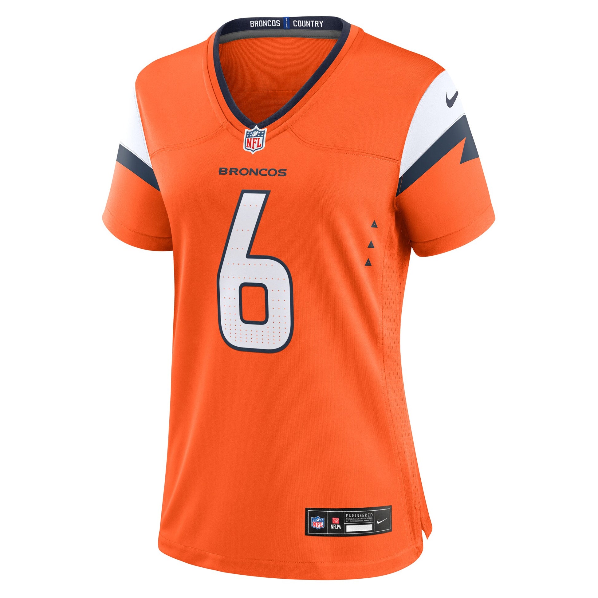 P.J. Locke Denver Broncos Nike Women's Team Game Jersey -  Orange