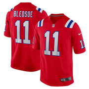 Drew Bledsoe New England Patriots Nike Retired Player Alternate Game Jersey - Red