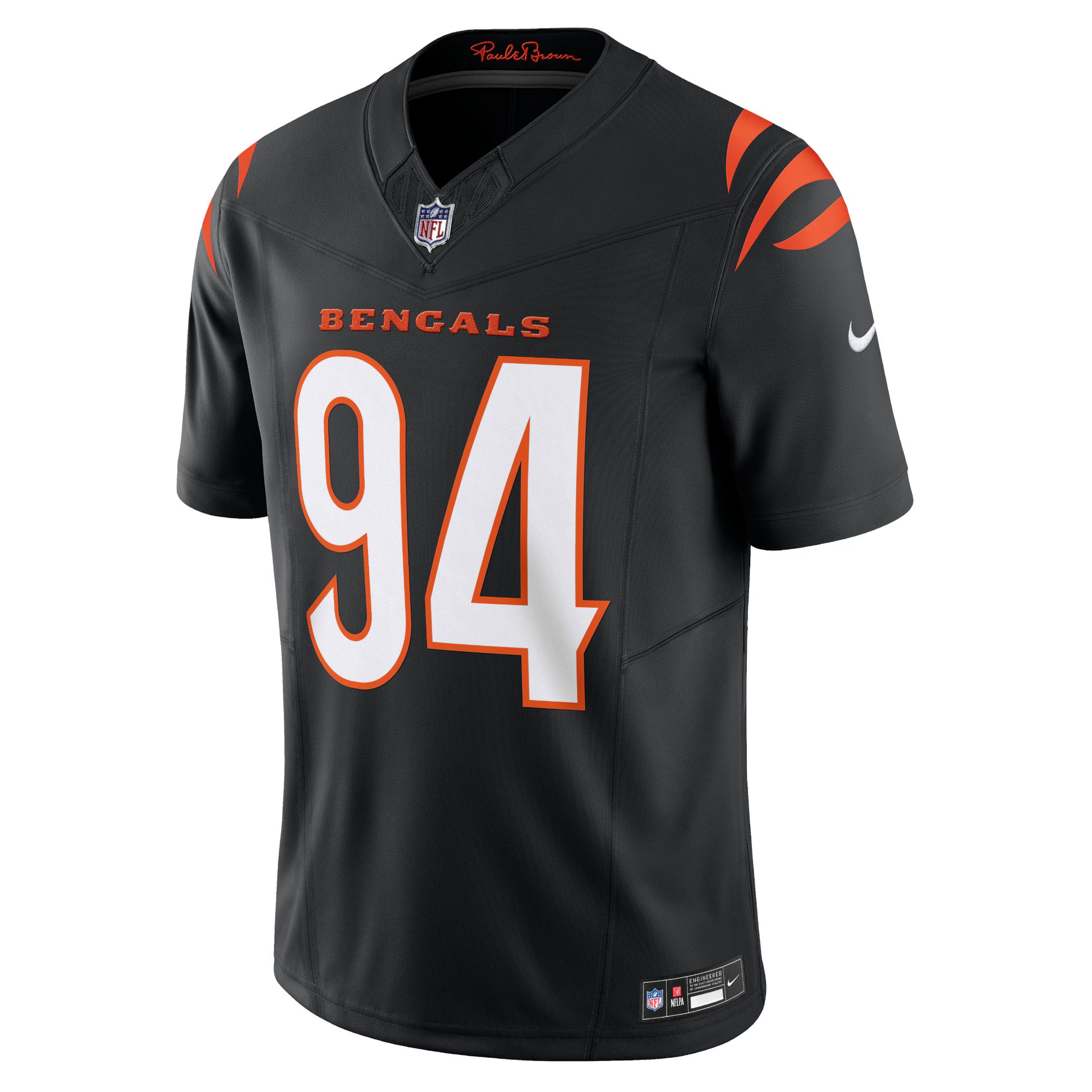 Sam Hubbard Cincinnati Bengals Nike Vapor F.U.S.E. Limited Jersey - Black