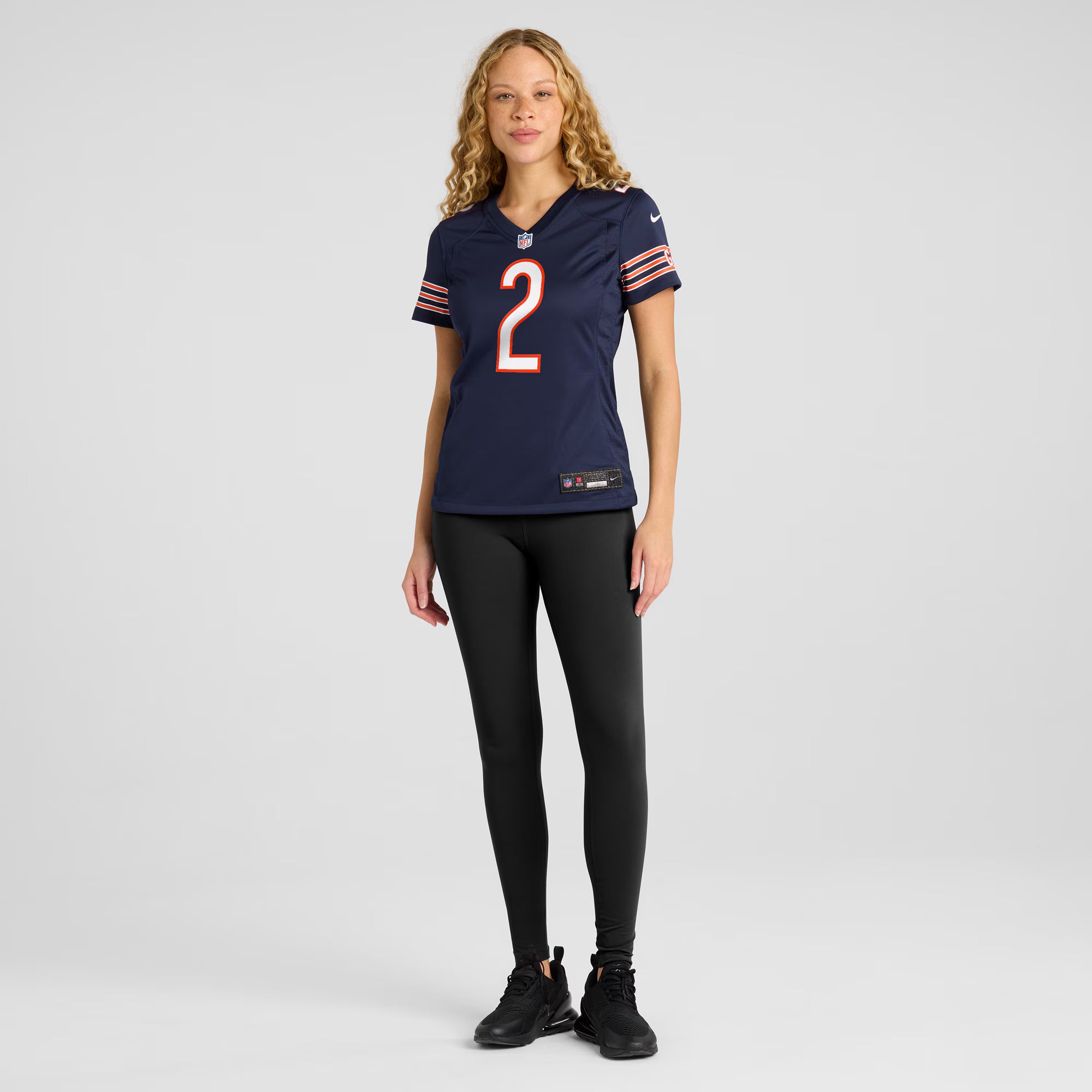 D.J. Moore Chicago Bears Nike Women's Player Jersey - Navy