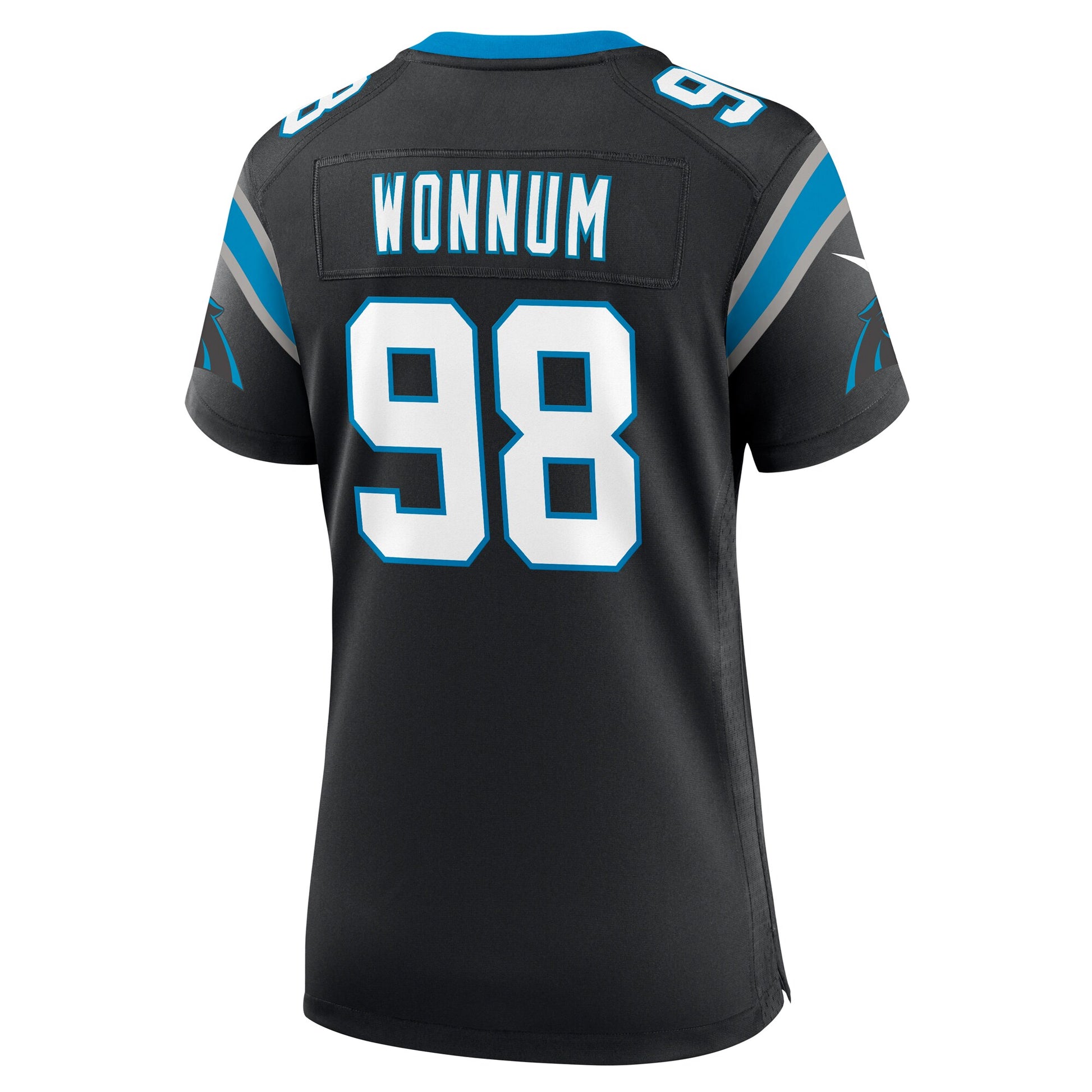 D.J. Wonnum Carolina Panthers Nike Women's  Game Jersey -  Black