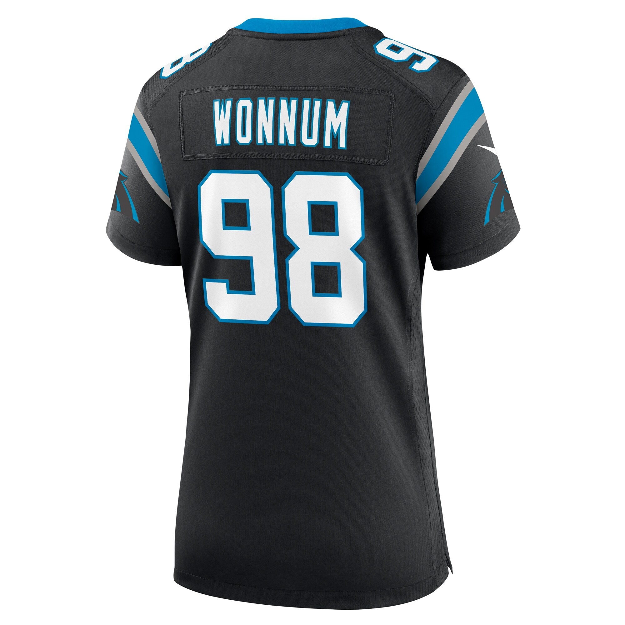 D.J. Wonnum Carolina Panthers Nike Women's  Game Jersey -  Black