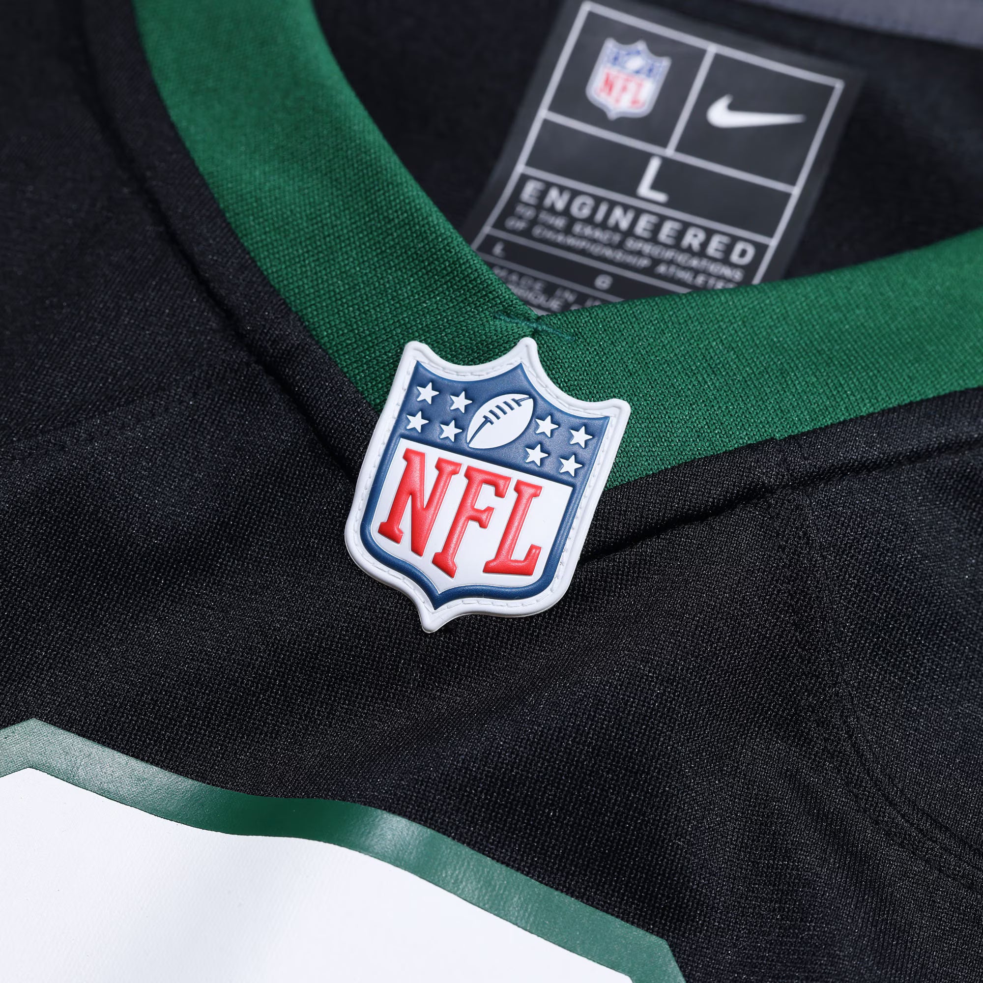 New York Jets Nike Alternate Custom Game Jersey - Legacy Black