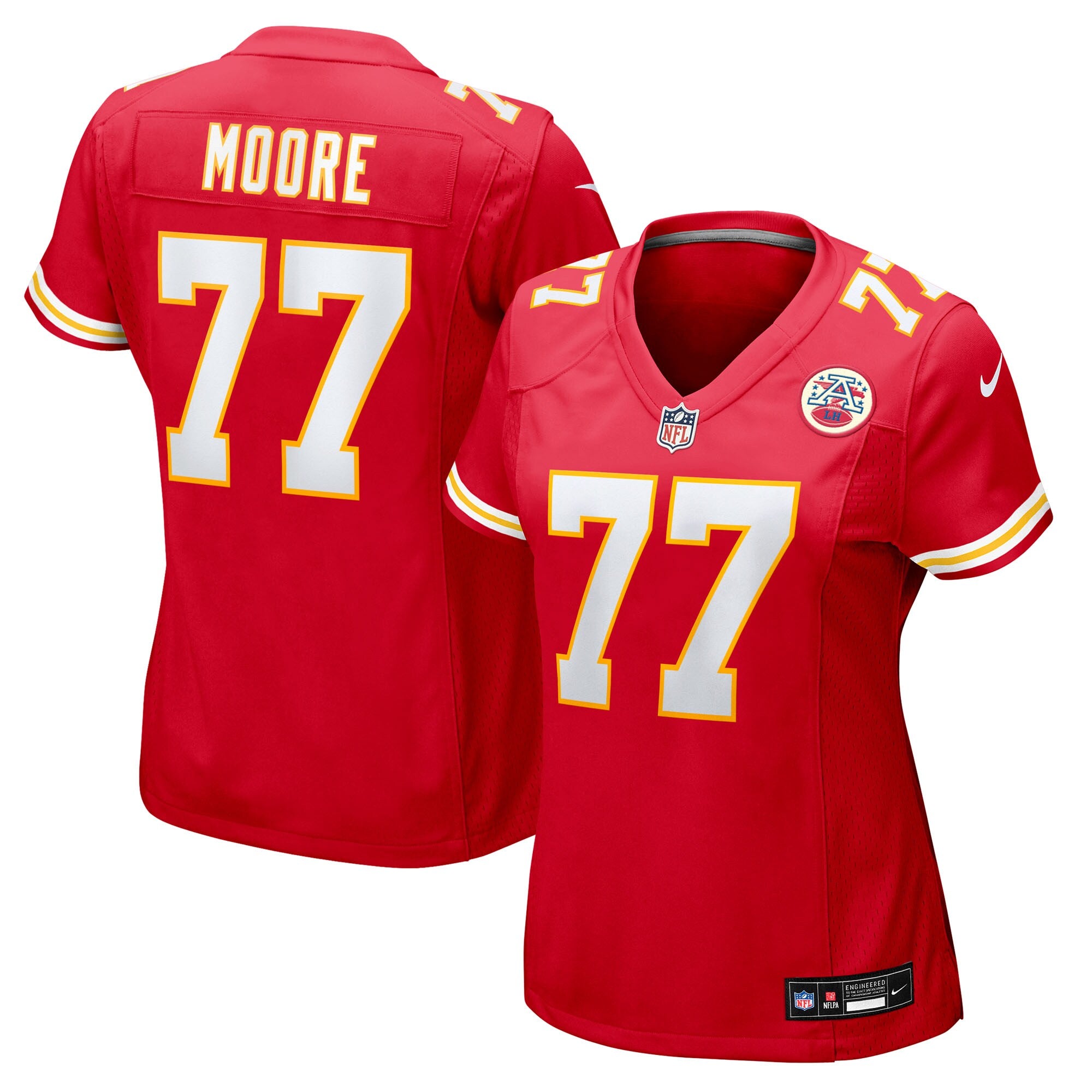 Jaylon Moore Kansas City Chiefs Nike Women's Team Game Jersey -  Red