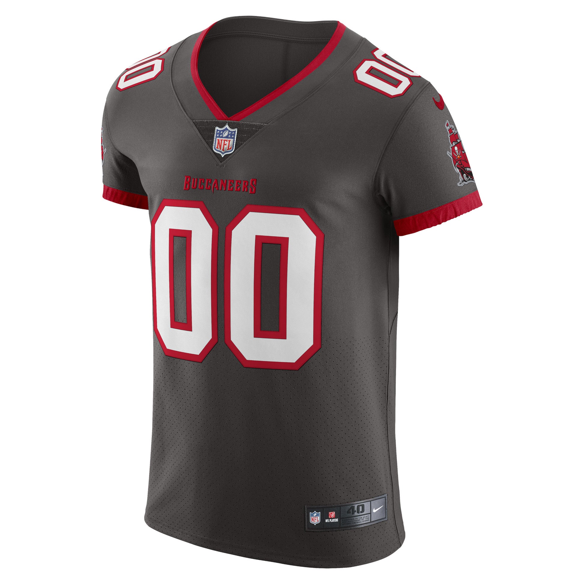 Tampa Bay Buccaneers Nike Vapor Untouchable Elite Custom Alternate Jersey - Pewter