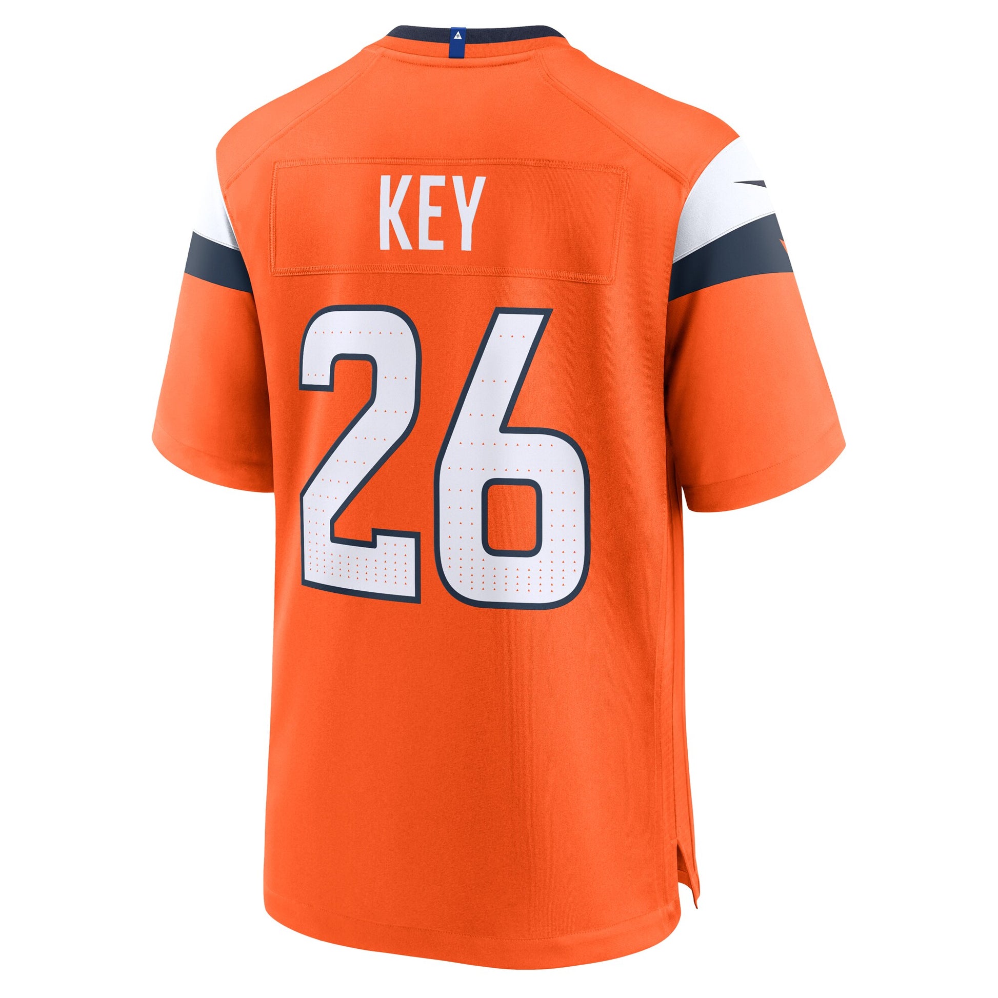 Devon Key Denver Broncos Nike Team Game Jersey -  Orange