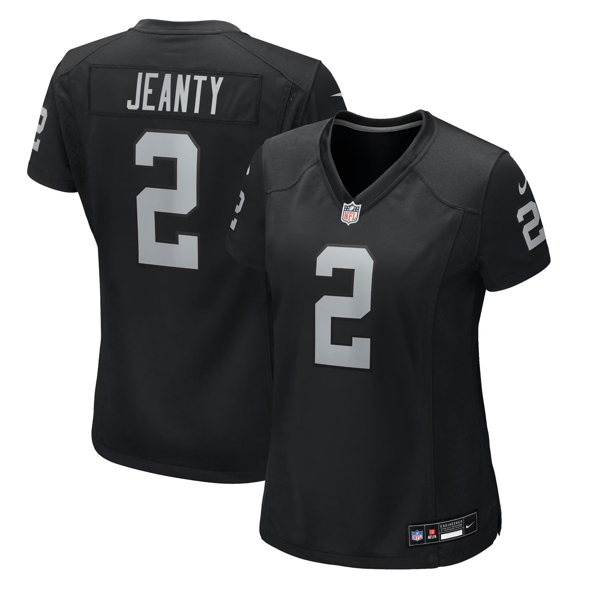 Ashton Jeanty Las Vegas Raiders Nike Women's 2025 NFL Draft First Round Pick  Team Game Jersey - Black