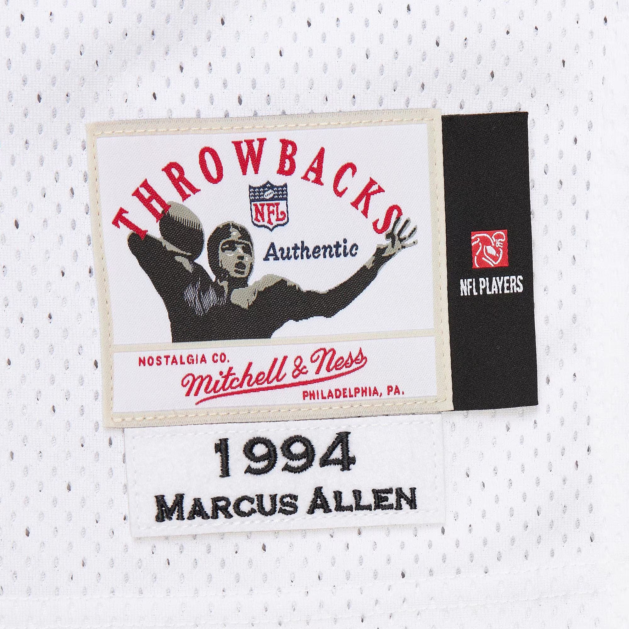 Marcus Allen Kansas City Chiefs 1994 Mitchell &amp; Ness Authentic Throwback Retired Player Jersey - White