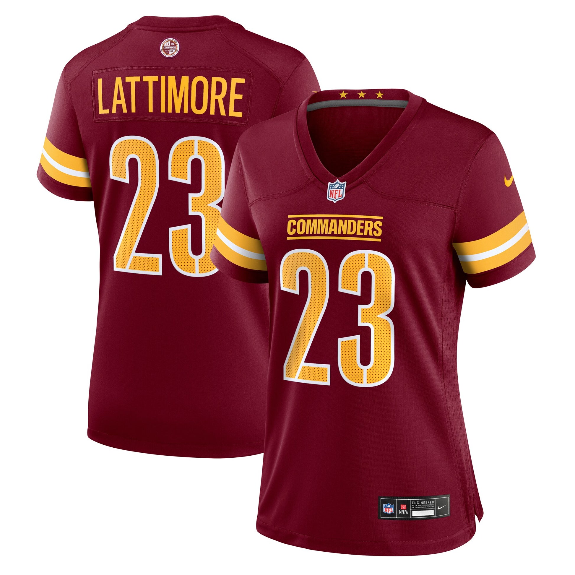 Marshon Lattimore Washington Commanders Nike Women's Team Game Jersey -  Burgundy