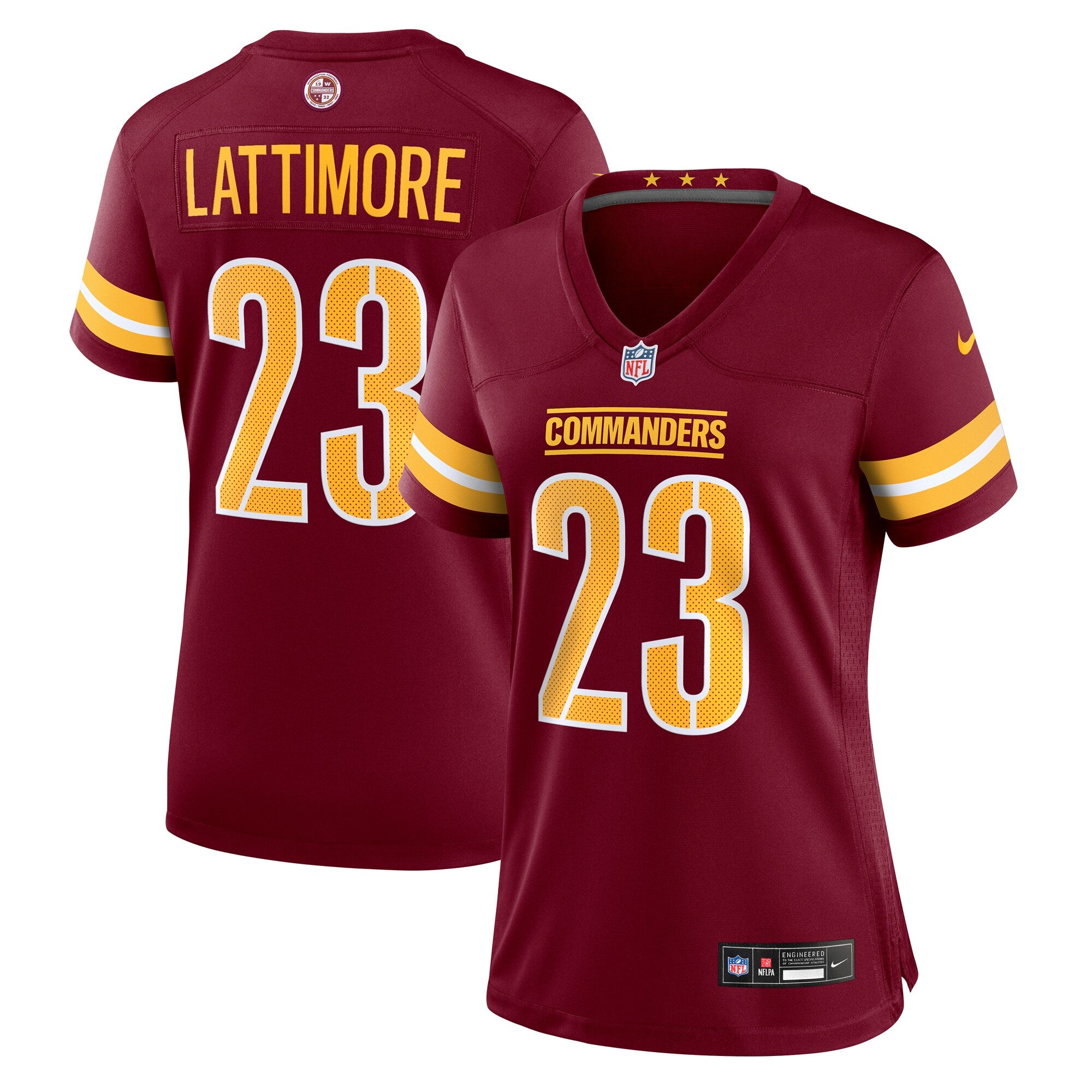 Marshon Lattimore Washington Commanders Nike Women's Team Game Jersey -  Burgundy