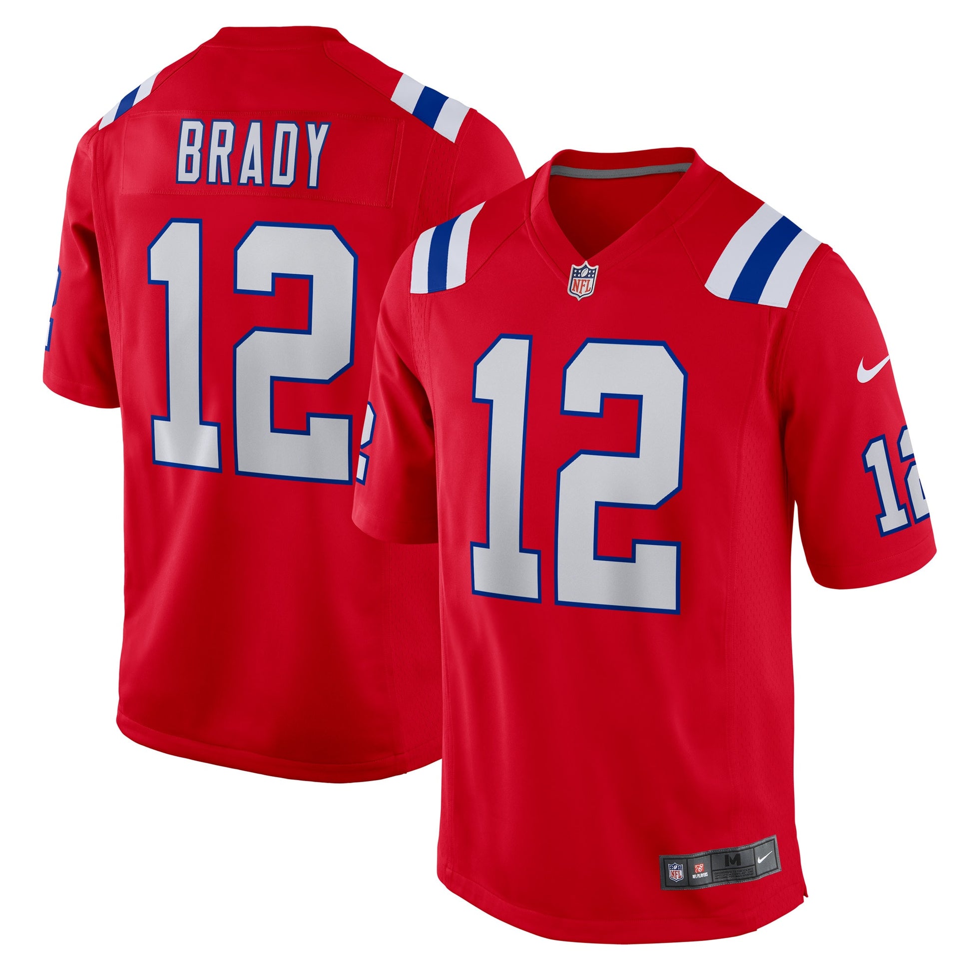 Tom Brady New England Patriots Nike Retired Player Alternate Game Jersey - Red