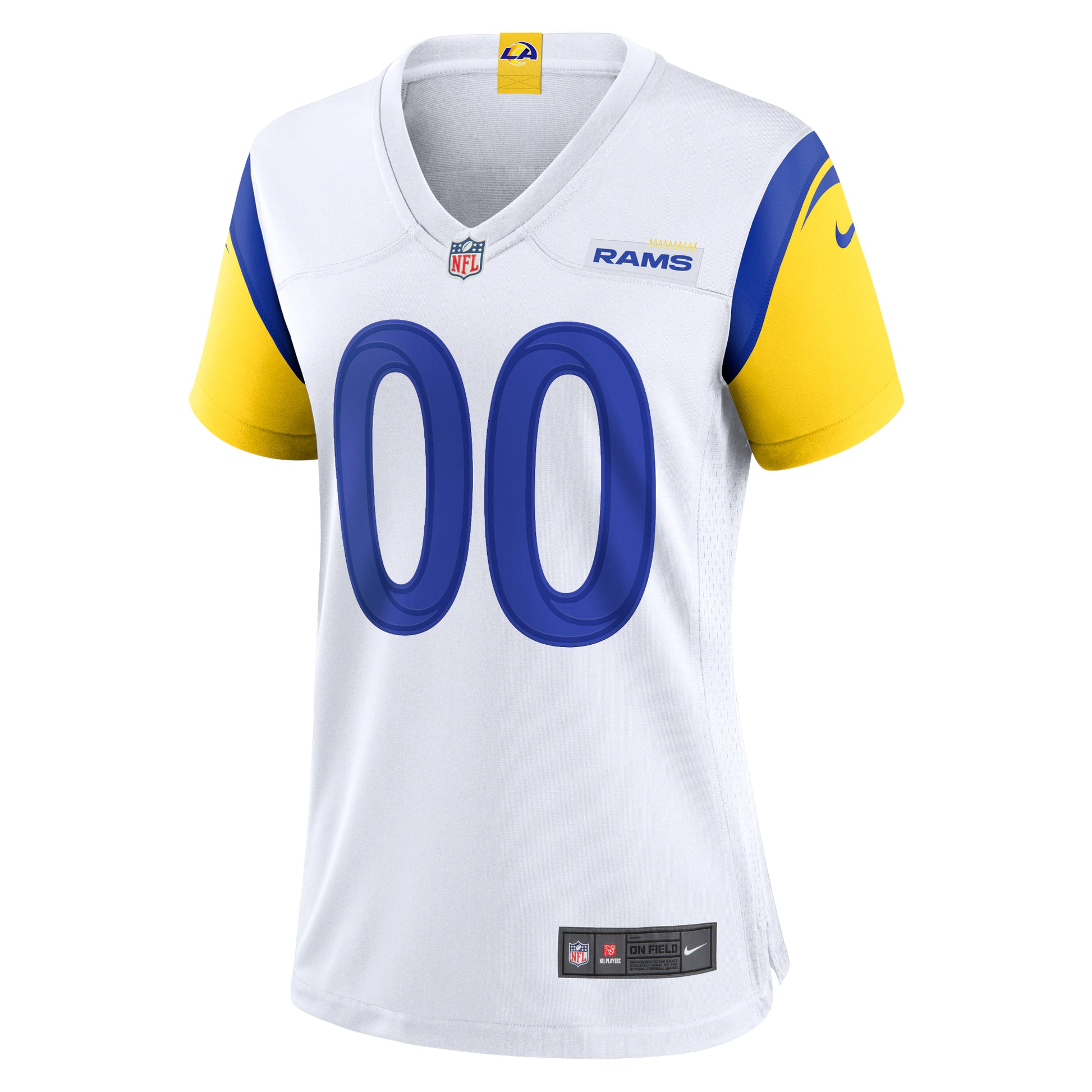 Los Angeles Rams Nike Women's Alternate Custom Jersey - White