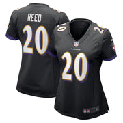 Ed Reed Baltimore Ravens Nike Women's Retired Player Jersey - Black