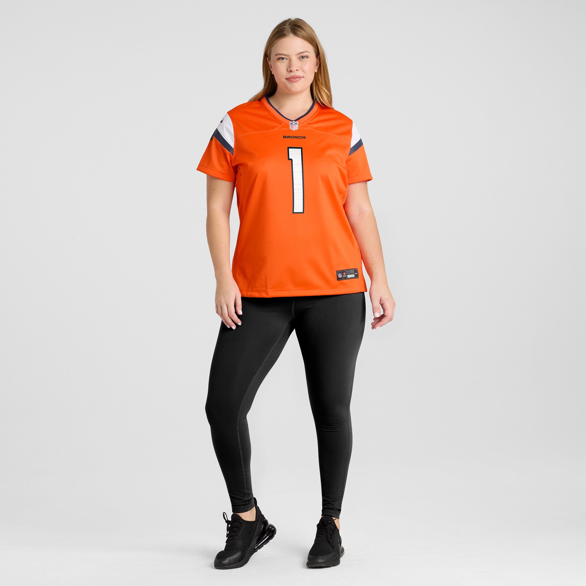 Number 1 Bride Denver Broncos Nike Women's Game Jersey - Orange