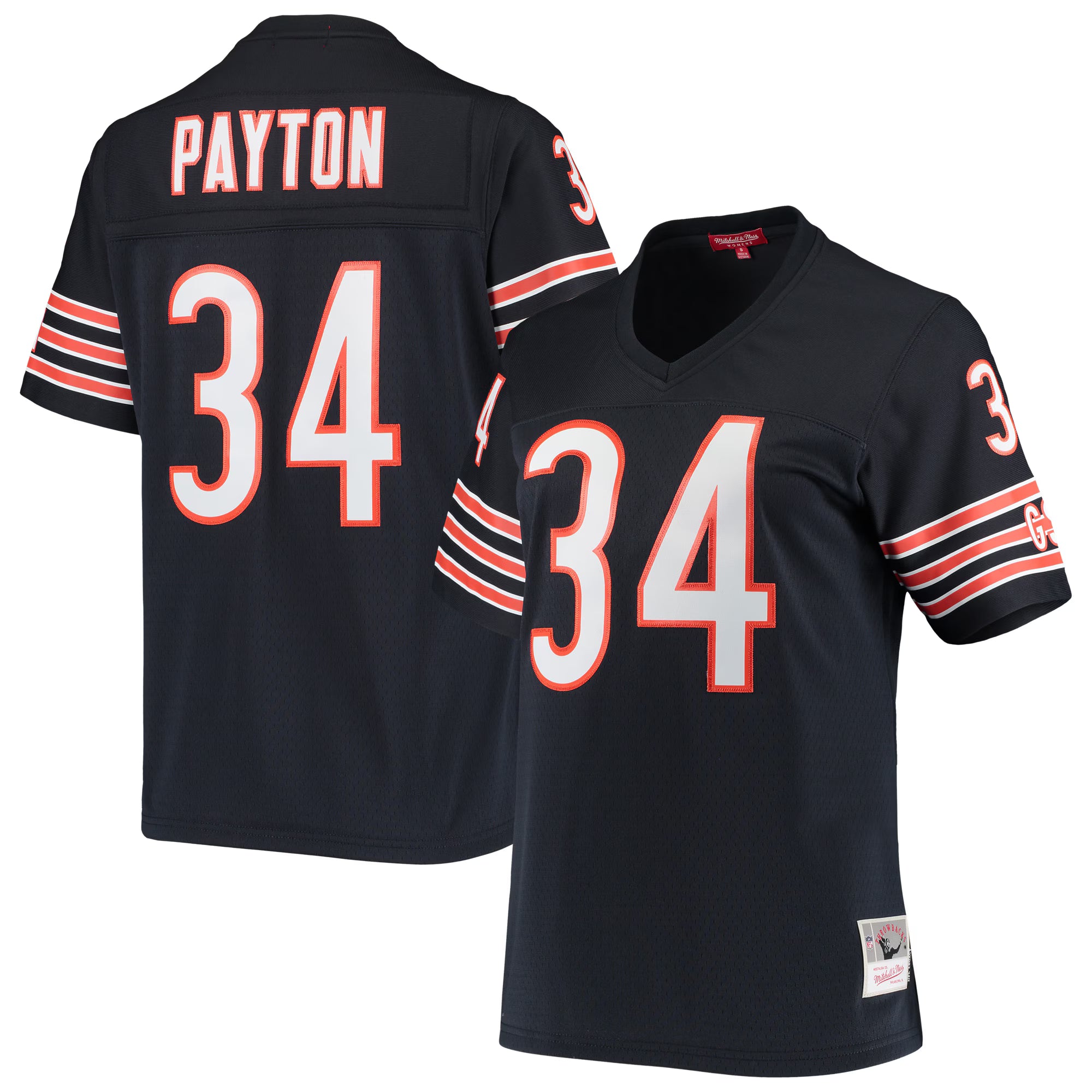 Walter Payton Chicago Bears Mitchell &amp; Ness Women's 1985 Legacy Replica Jersey - Navy