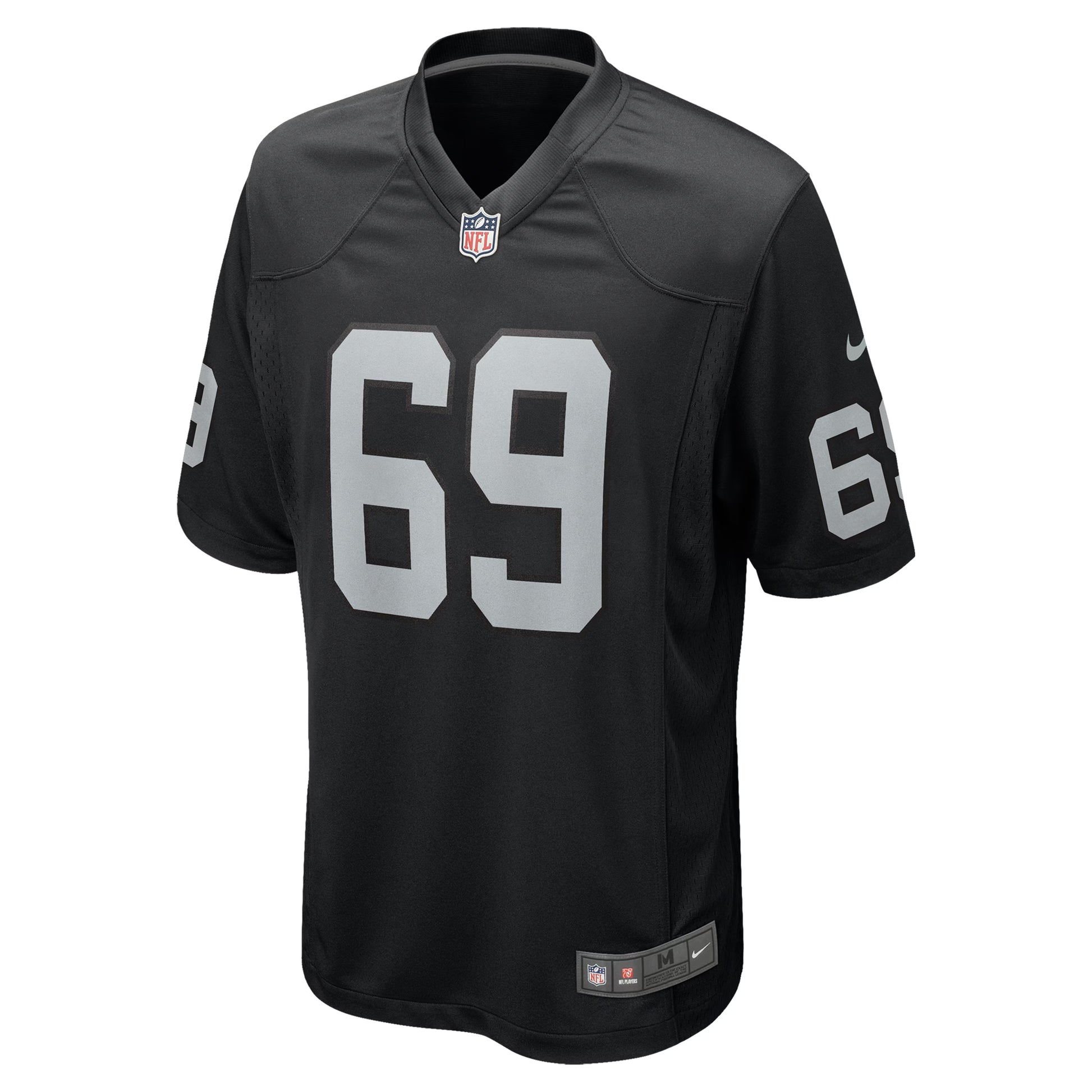 Adam Butler Las Vegas Raiders Nike Team Game Jersey -  Black