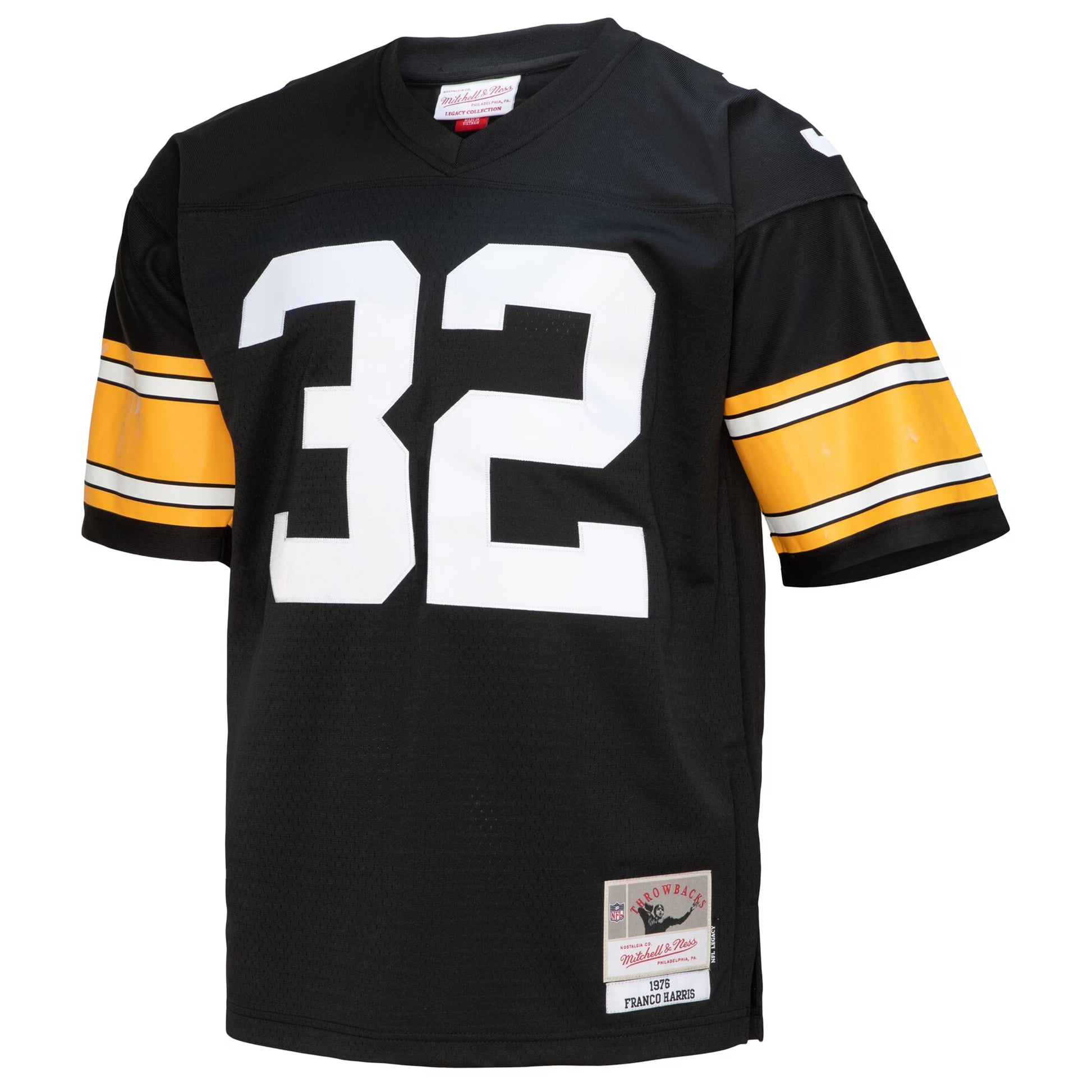 Franco Harris Pittsburgh Steelers Mitchell &amp; Ness Legacy Replica Jersey - Black
