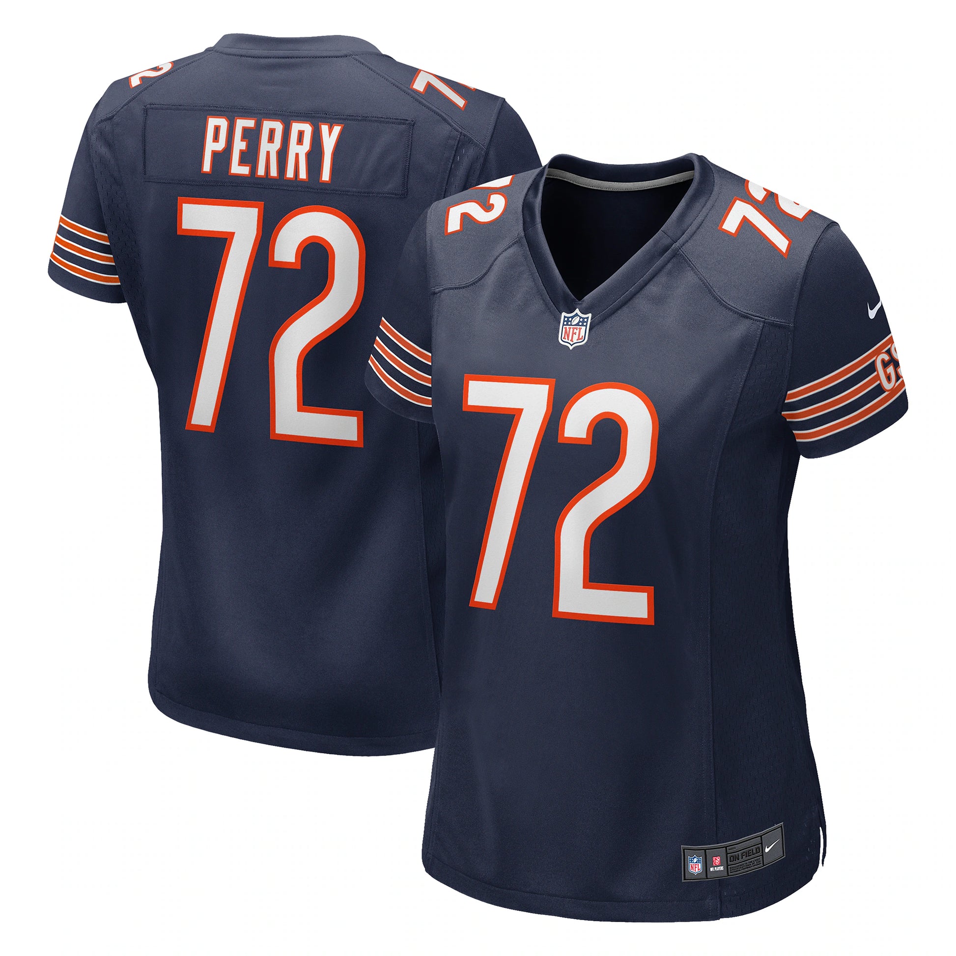 William Perry Chicago Bears Nike Women's Game Retired Player Jersey - Navy