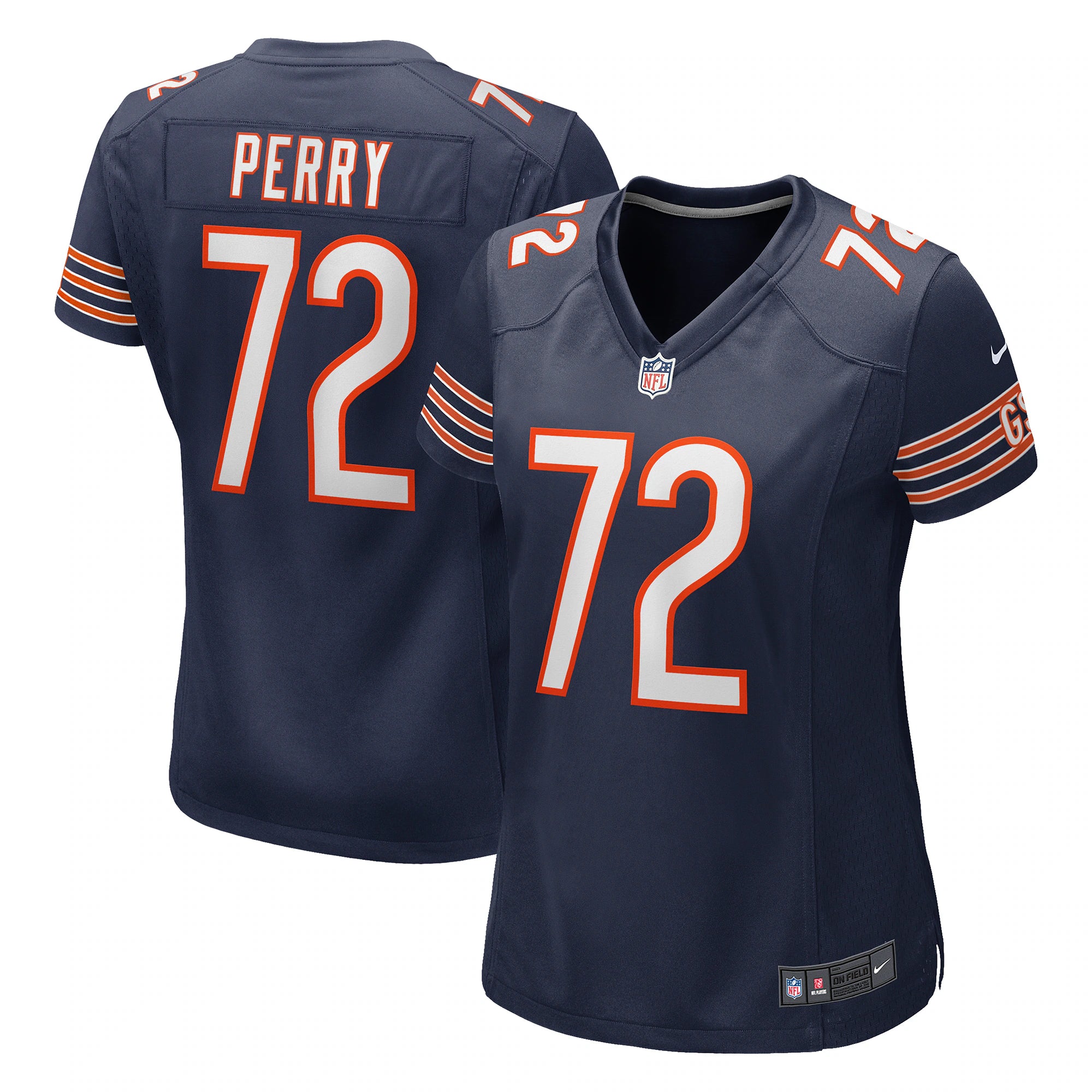 William Perry Chicago Bears Nike Women's Game Retired Player Jersey - Navy