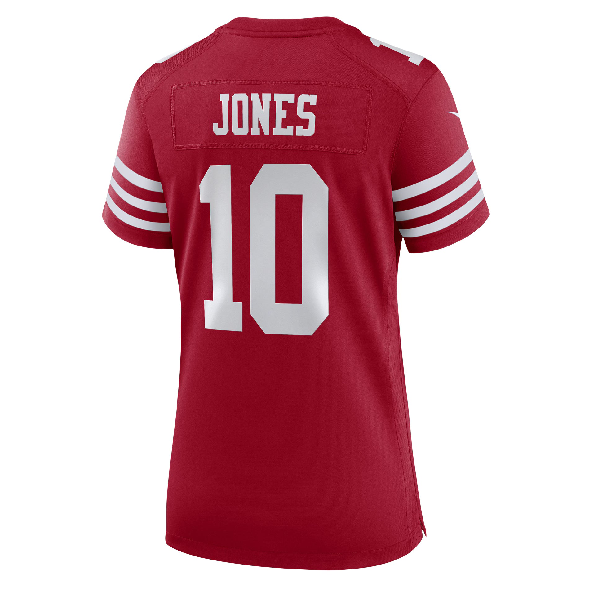 Mac Jones San Francisco 49ers Nike Women's Team Game Jersey -  Scarlet