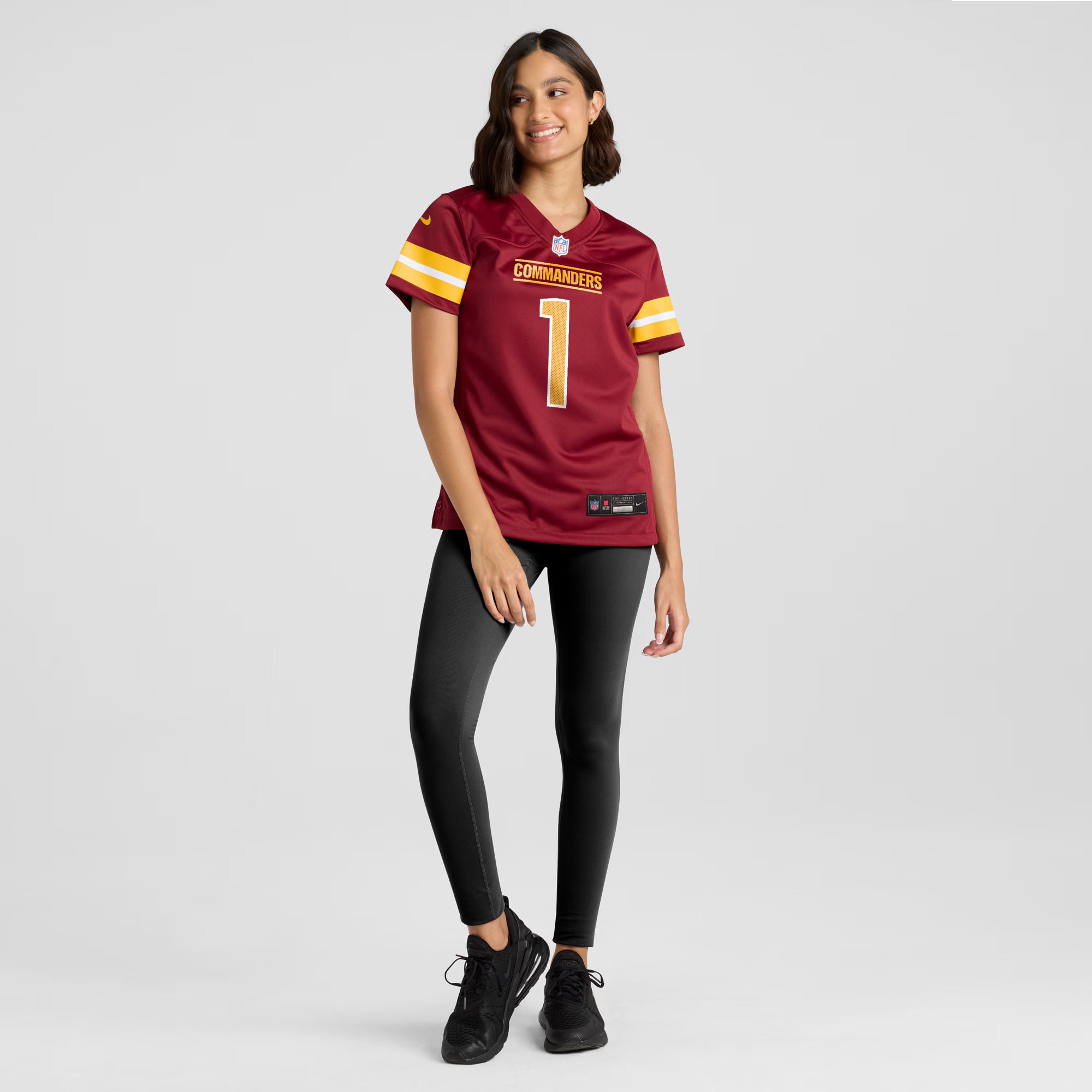 Number 1 Mom Washington Commanders Nike Women's Game Jersey - Burgundy