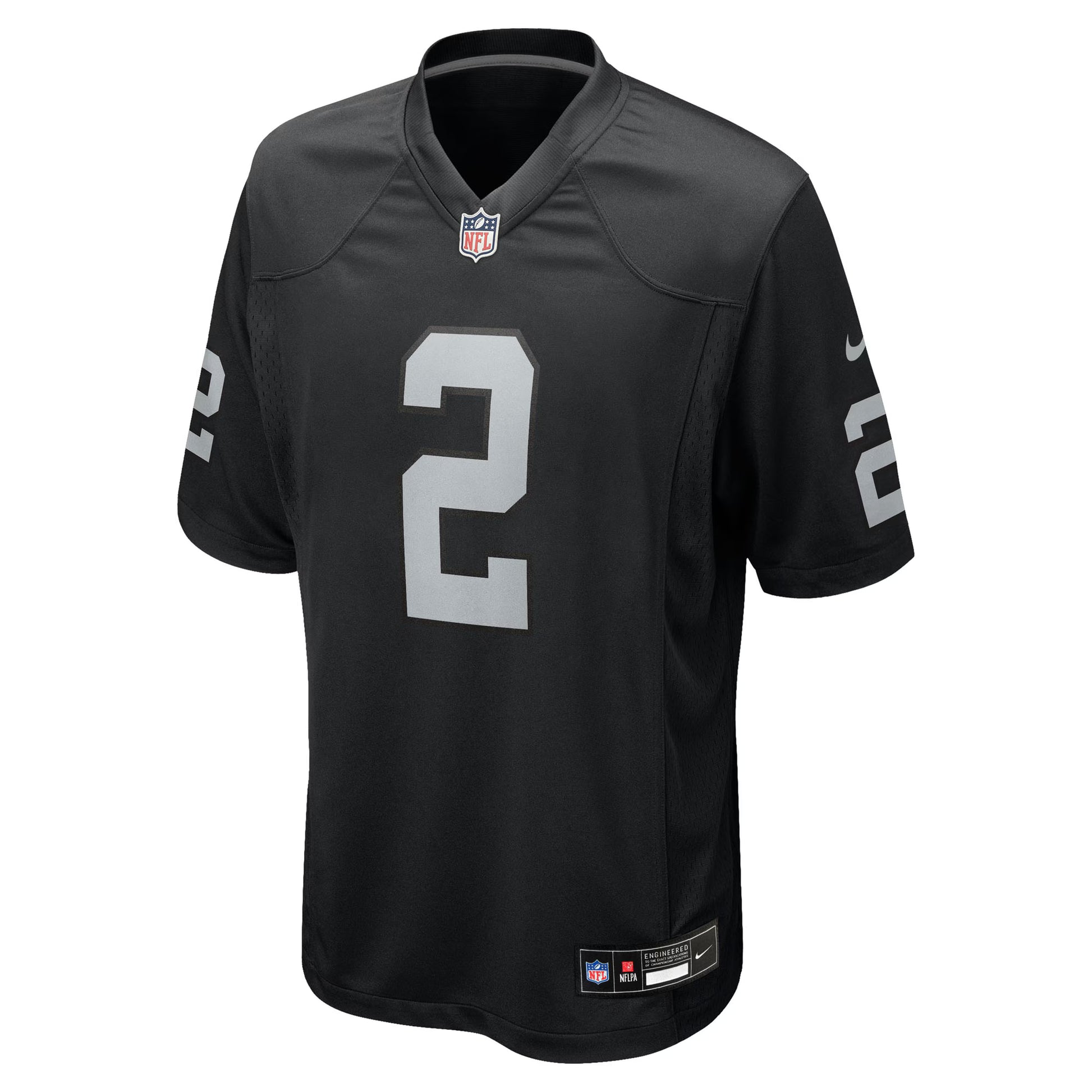 Ashton Jeanty Las Vegas Raiders Nike 2025 NFL Draft First Round Pick Game Jersey - Black