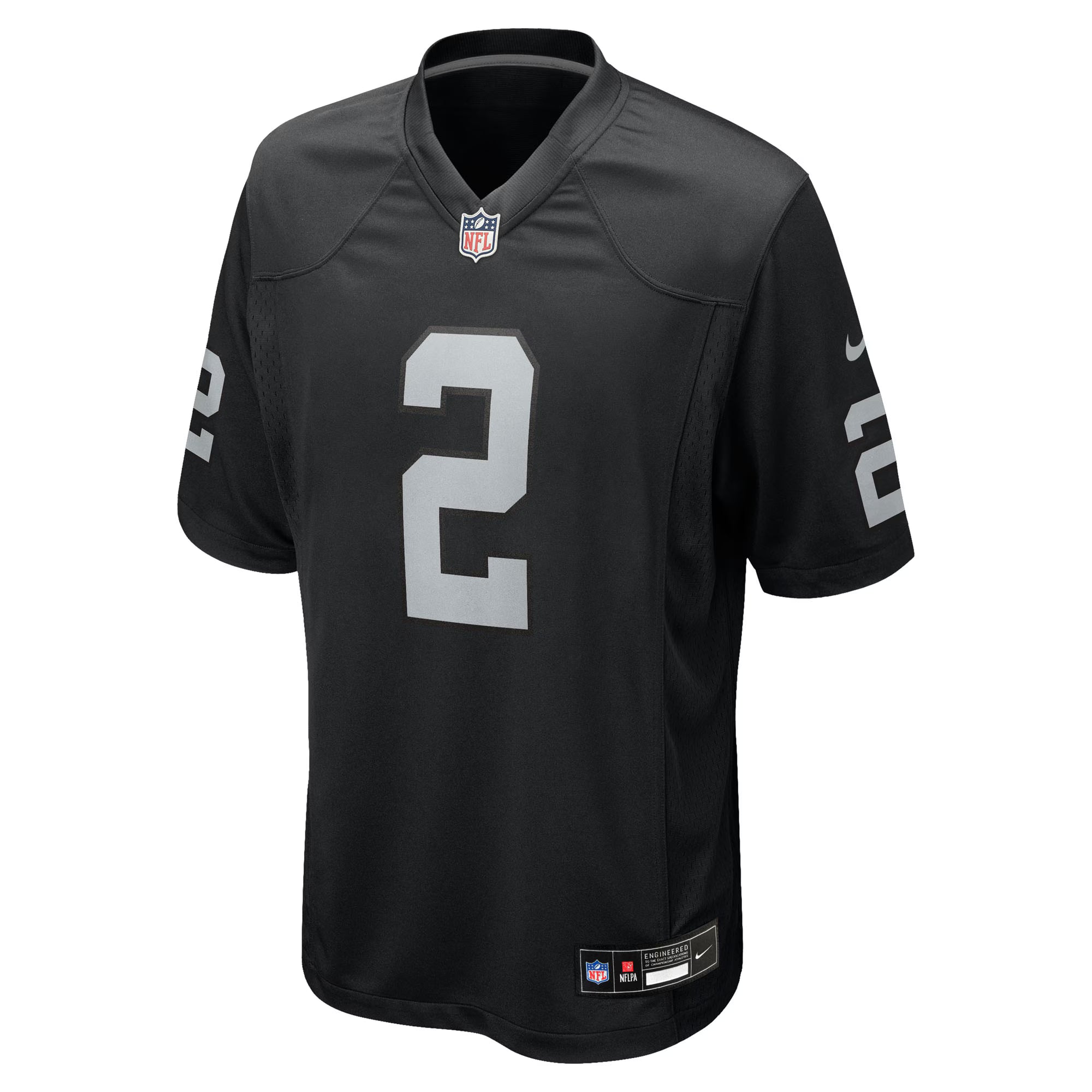 Ashton Jeanty Las Vegas Raiders Nike 2025 NFL Draft First Round Pick Game Jersey - Black
