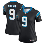 Bryce Young Carolina Panthers Nike Women's Legend Player Performance Top -  Black