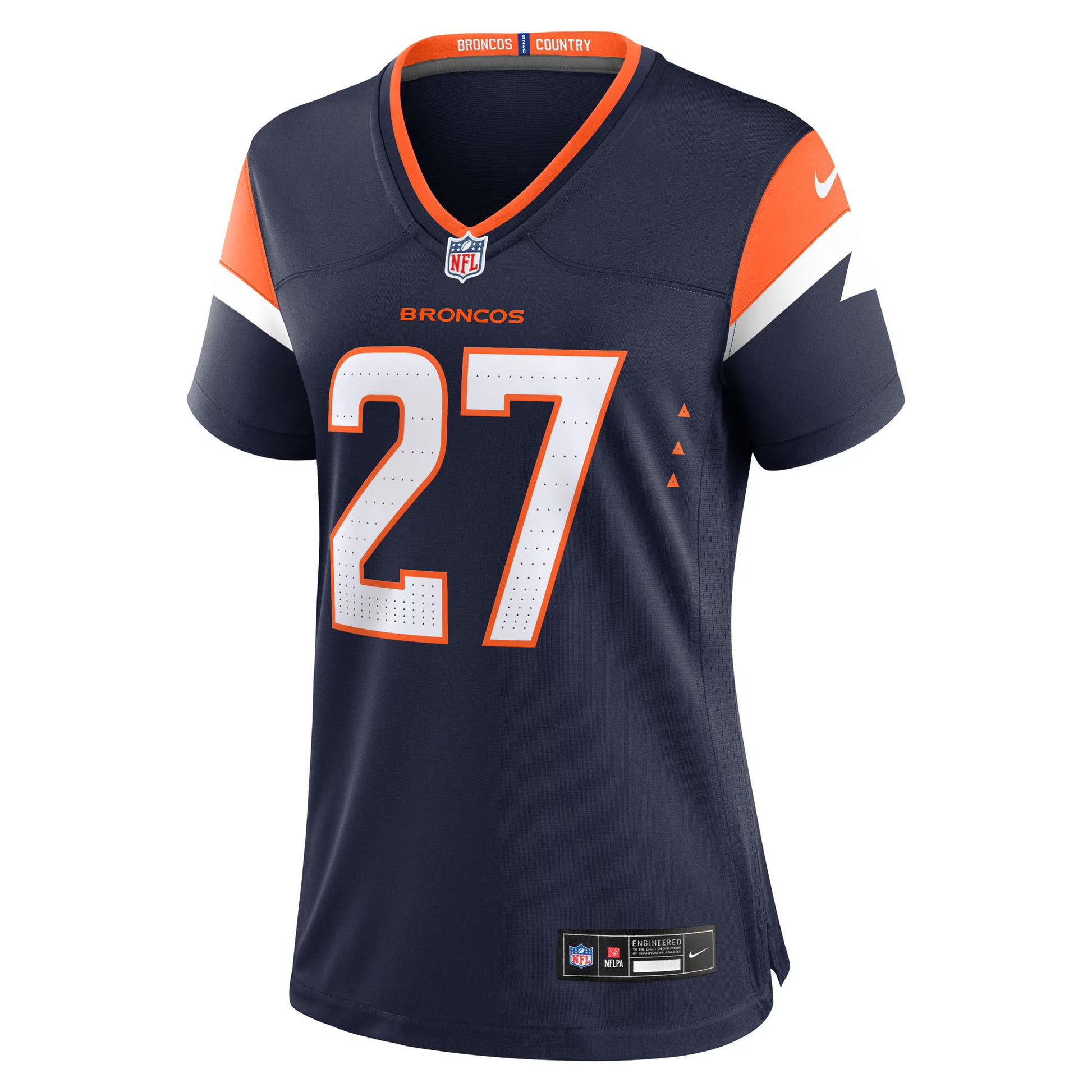 J.K. Dobbins Denver Broncos Nike Women's Alternate Game Jersey -  Navy