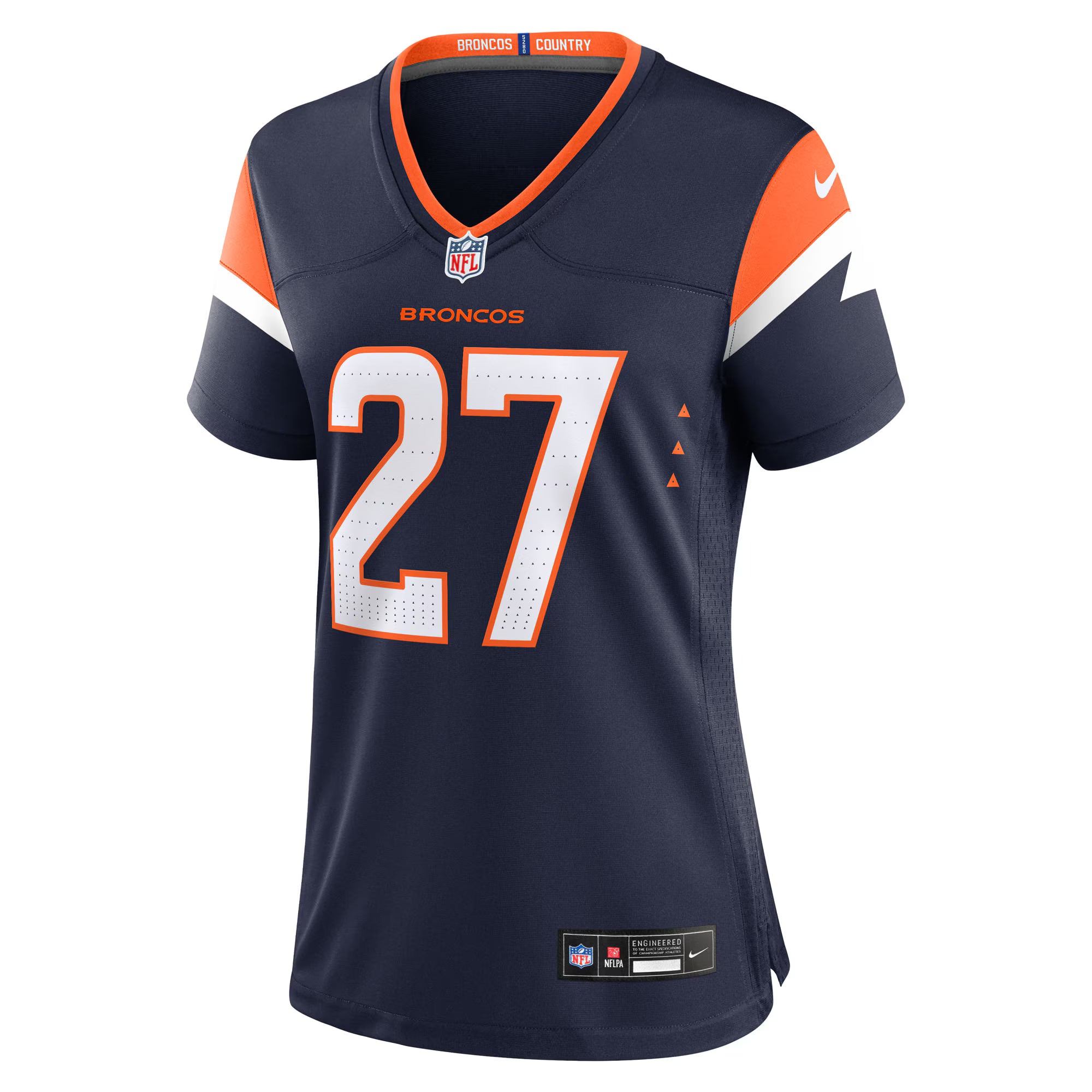J.K. Dobbins Denver Broncos Nike Women's Alternate Game Jersey -  Navy