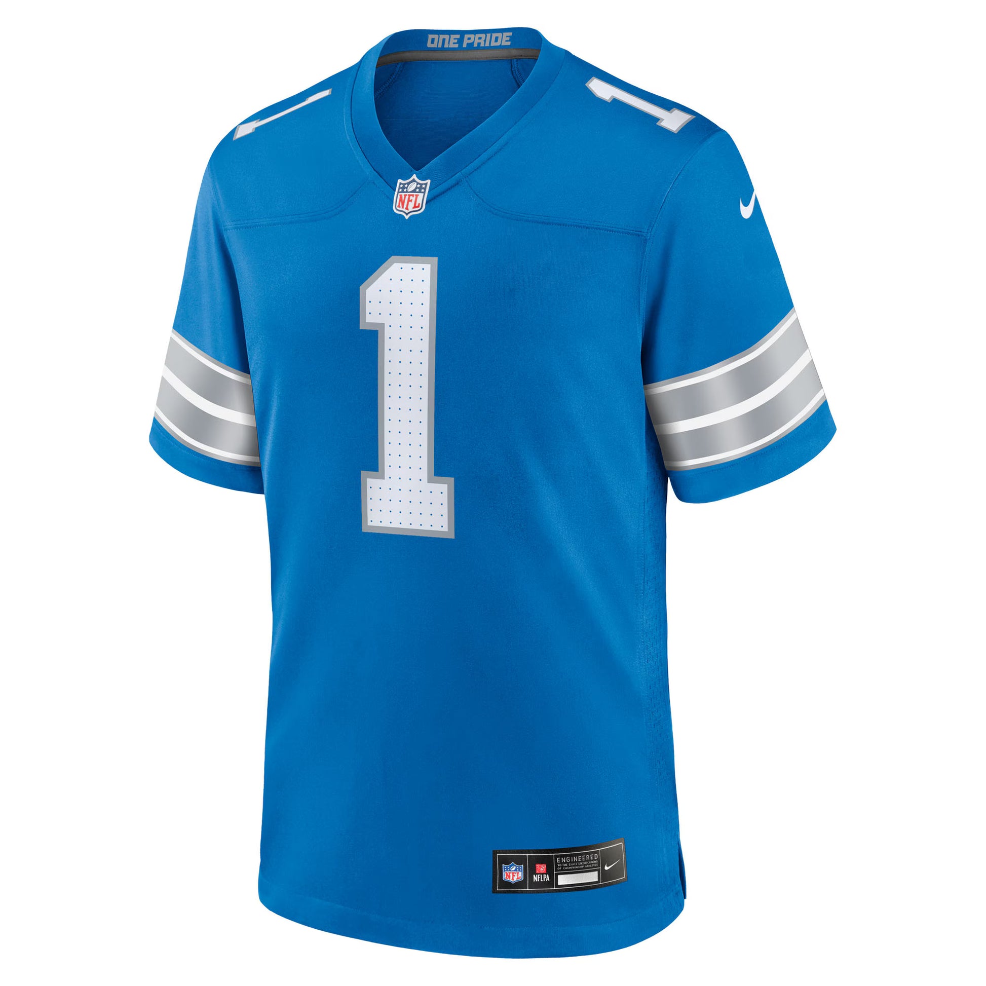 Jameson Williams Detroit Lions Nike Game Player Jersey - Blue