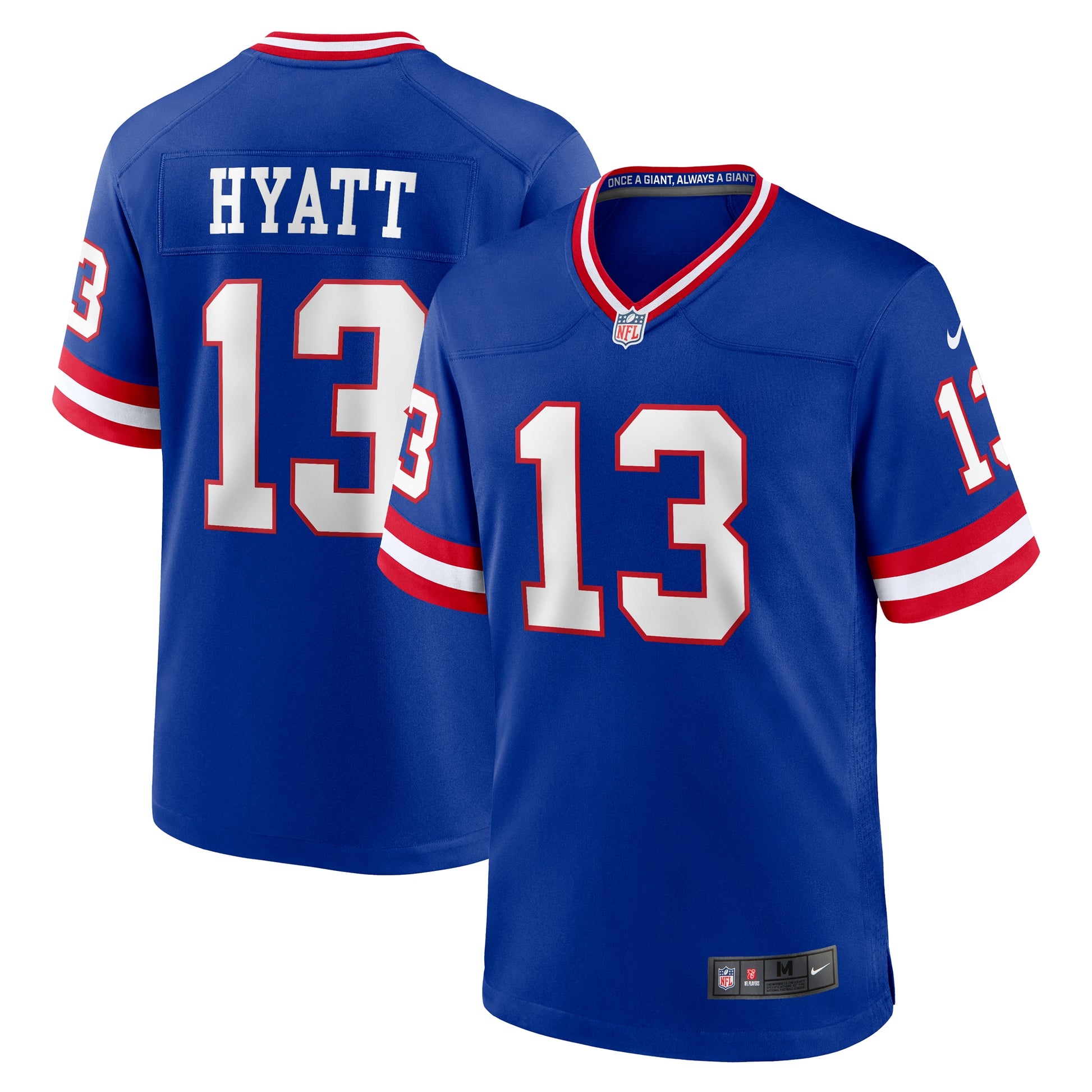Jalin Hyatt New York Giants Nike Alternate Game Jersey - Royal