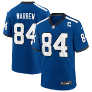 Tyler Warren Indianapolis Colts Nike Alternate 2 Indiana Nights Game Jersey -  Heather Royal