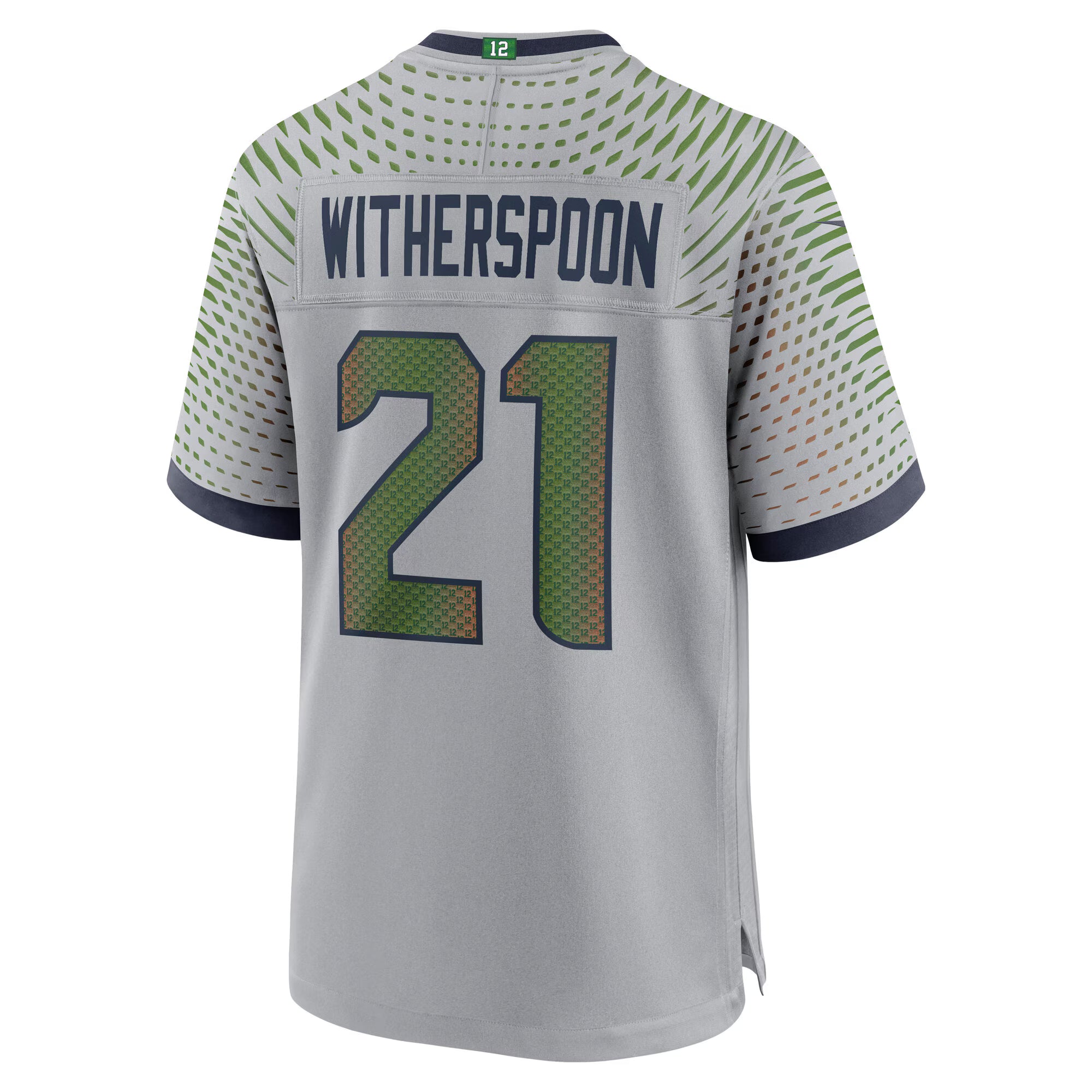 Devon Witherspoon Seattle Seahawks Nike 2025 Rivalries Collection Game Jersey - Wolf Gray
