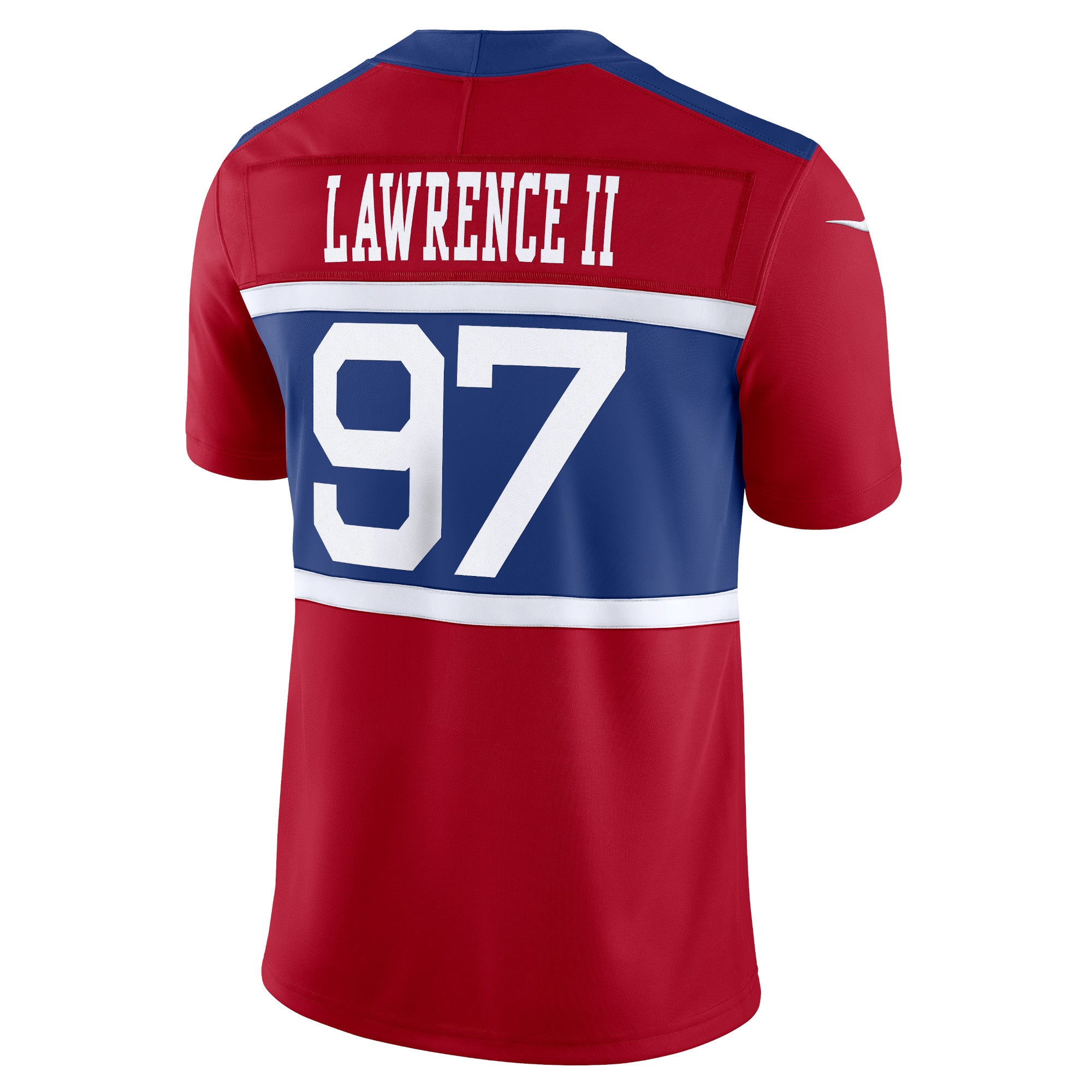 Dexter Lawrence II New York Giants Nike Alternate Vapor F.U.S.E. Limited Jersey - Century Red