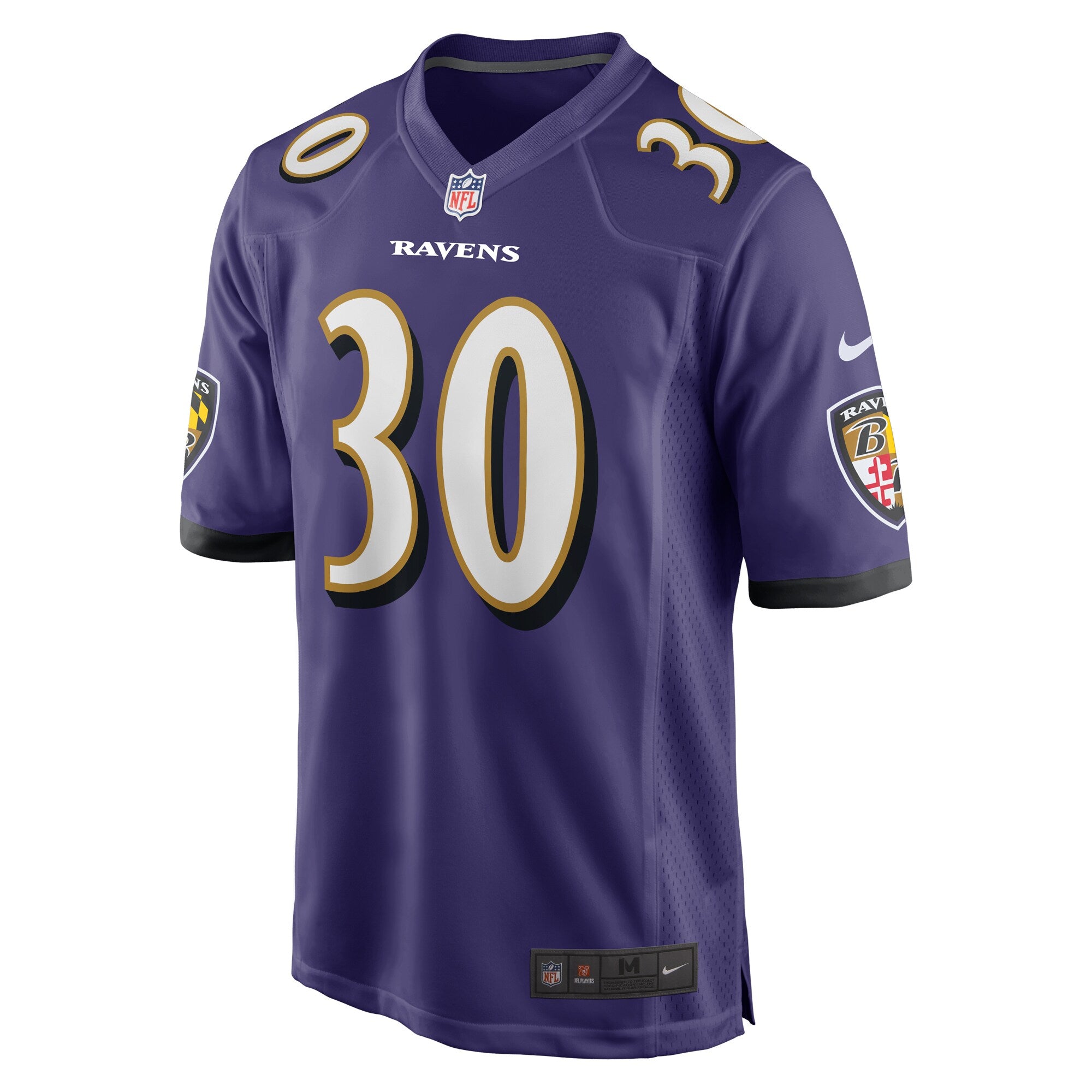 Trenton Simpson Baltimore Ravens Nike  Game Jersey -  Purple