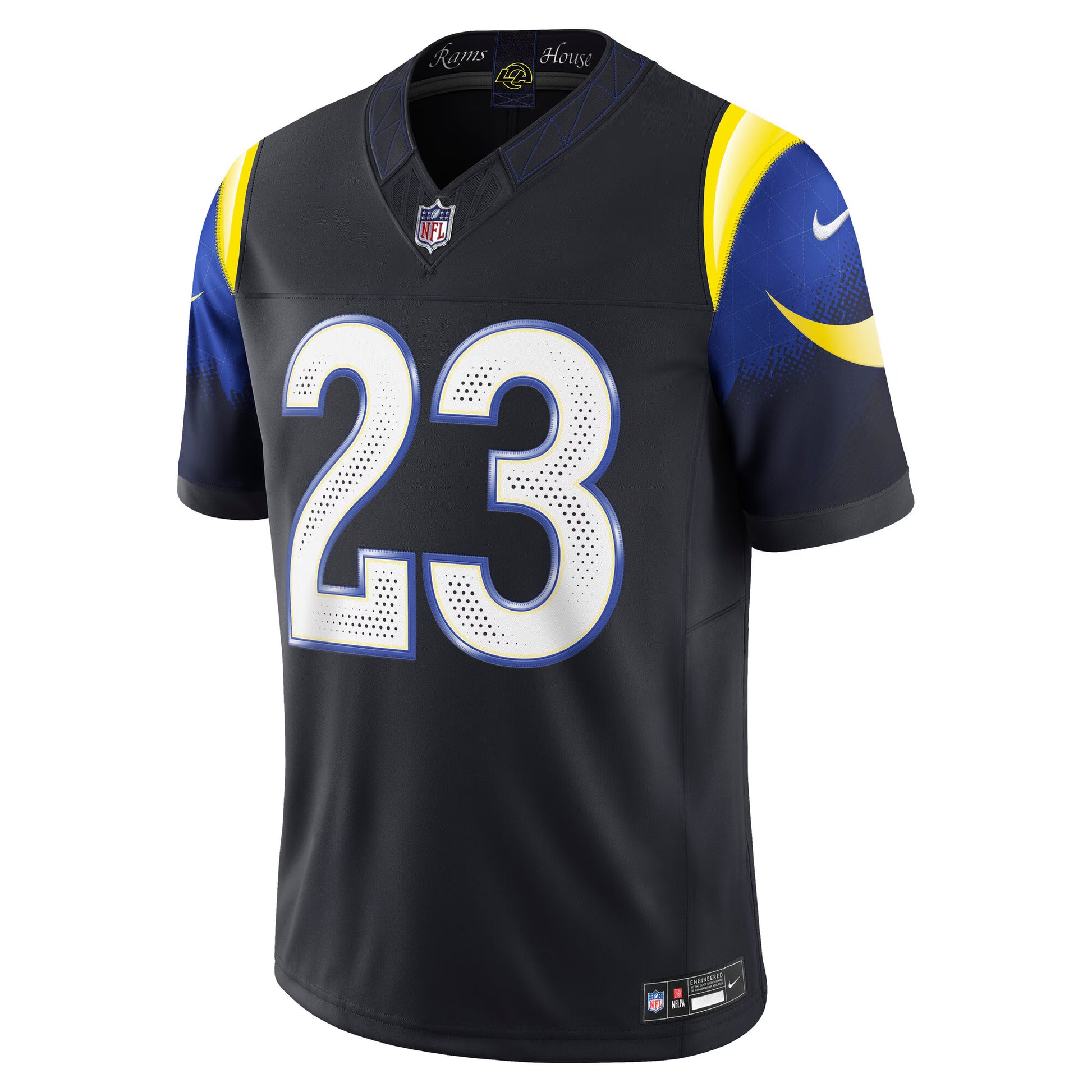 Kyren Williams Los Angeles Rams Nike 2025 Rivalries Collection Limited Jersey - Midnight Blue